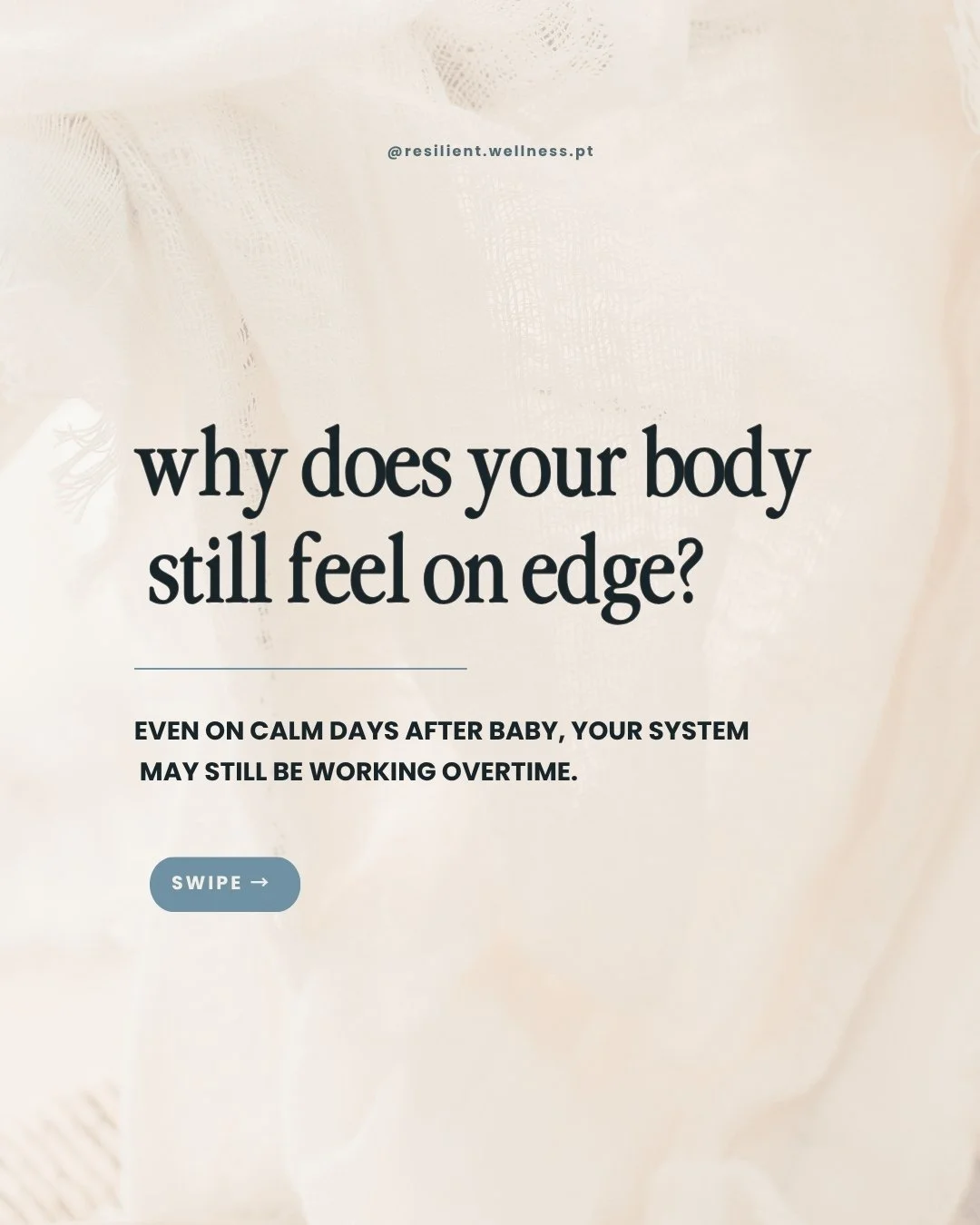 If you feel tense, tight, or "on" even when life is quiet, it's not in your head. 🤍

Your body adapts to protect you through pain, injury, big life changes, and everyday stress. Your breathing shifts, some muscles brace, and others take on