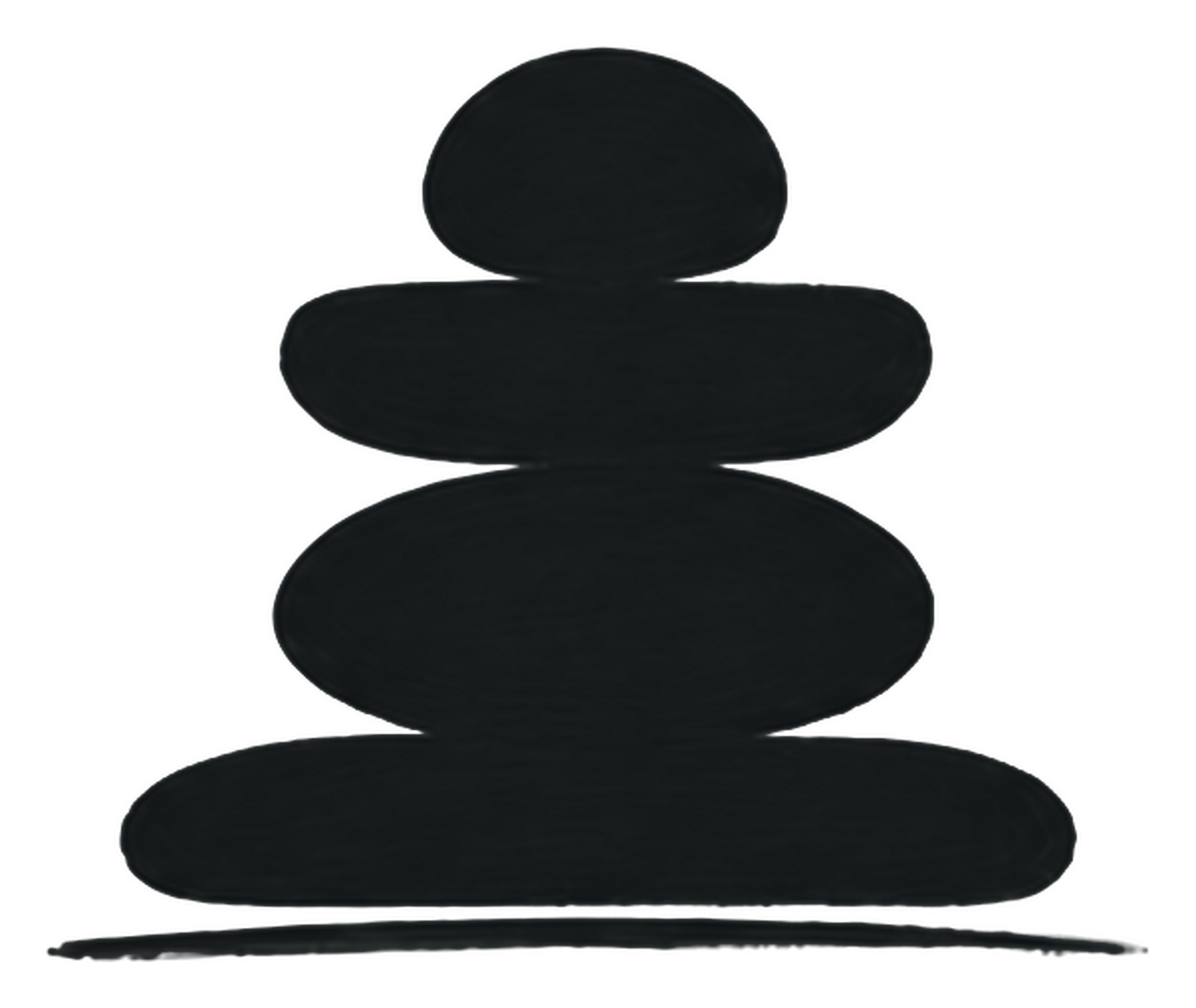 Stones stacked in a strong, stable balance