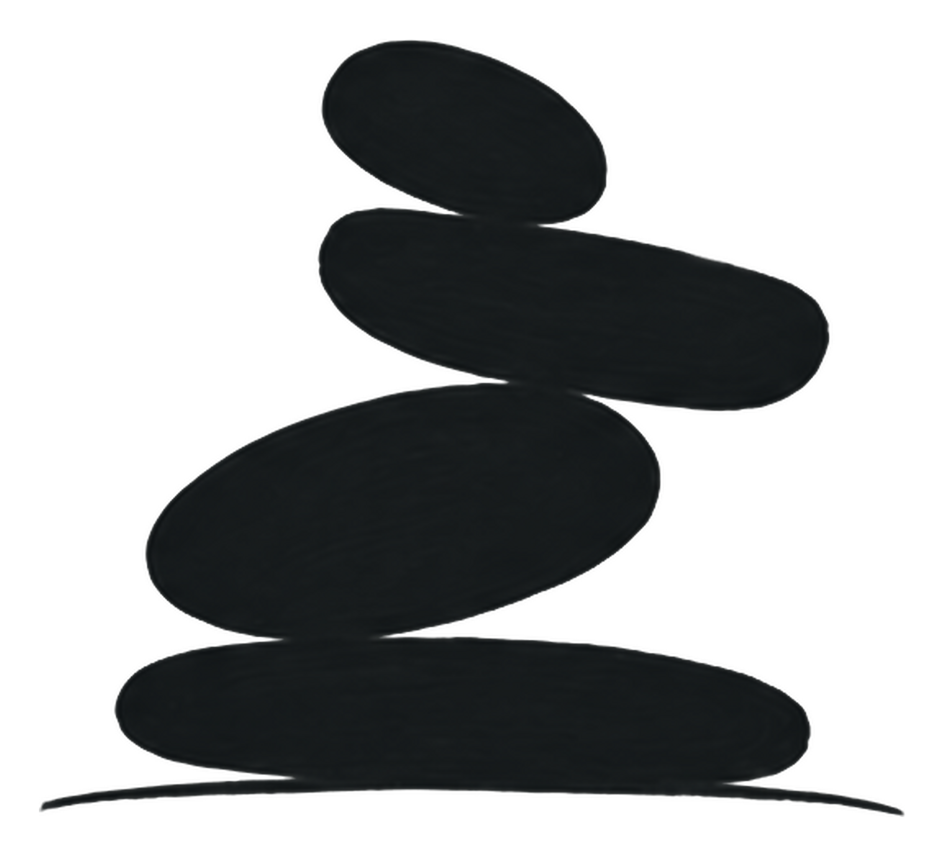 Stones beginning to find balance