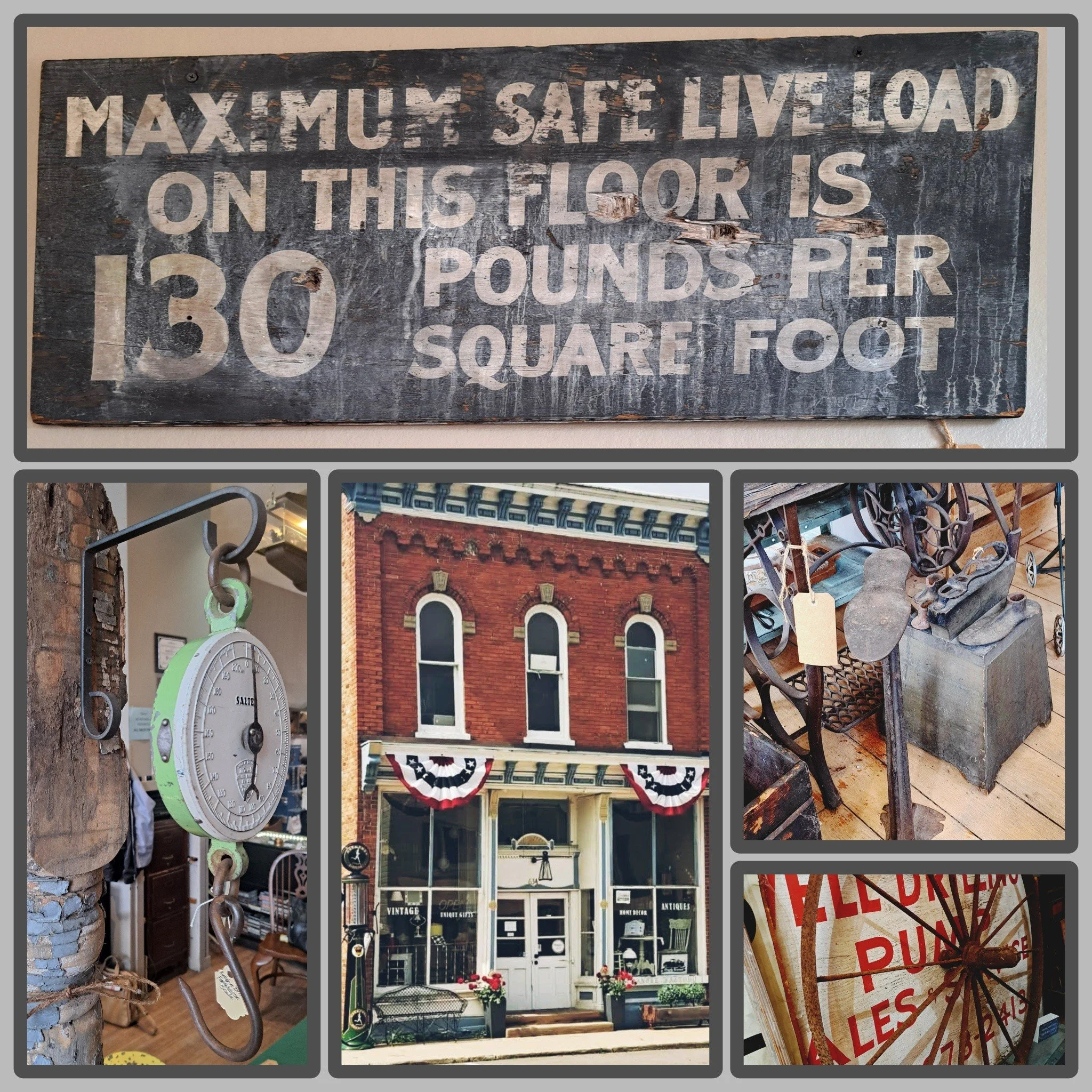 Simply Rescued, 634 Broadway, Davisburg open Thurs-Sun 11-5 

Historic brick building in the heart of Davisburg with three floors of "old stuff" - that's us!