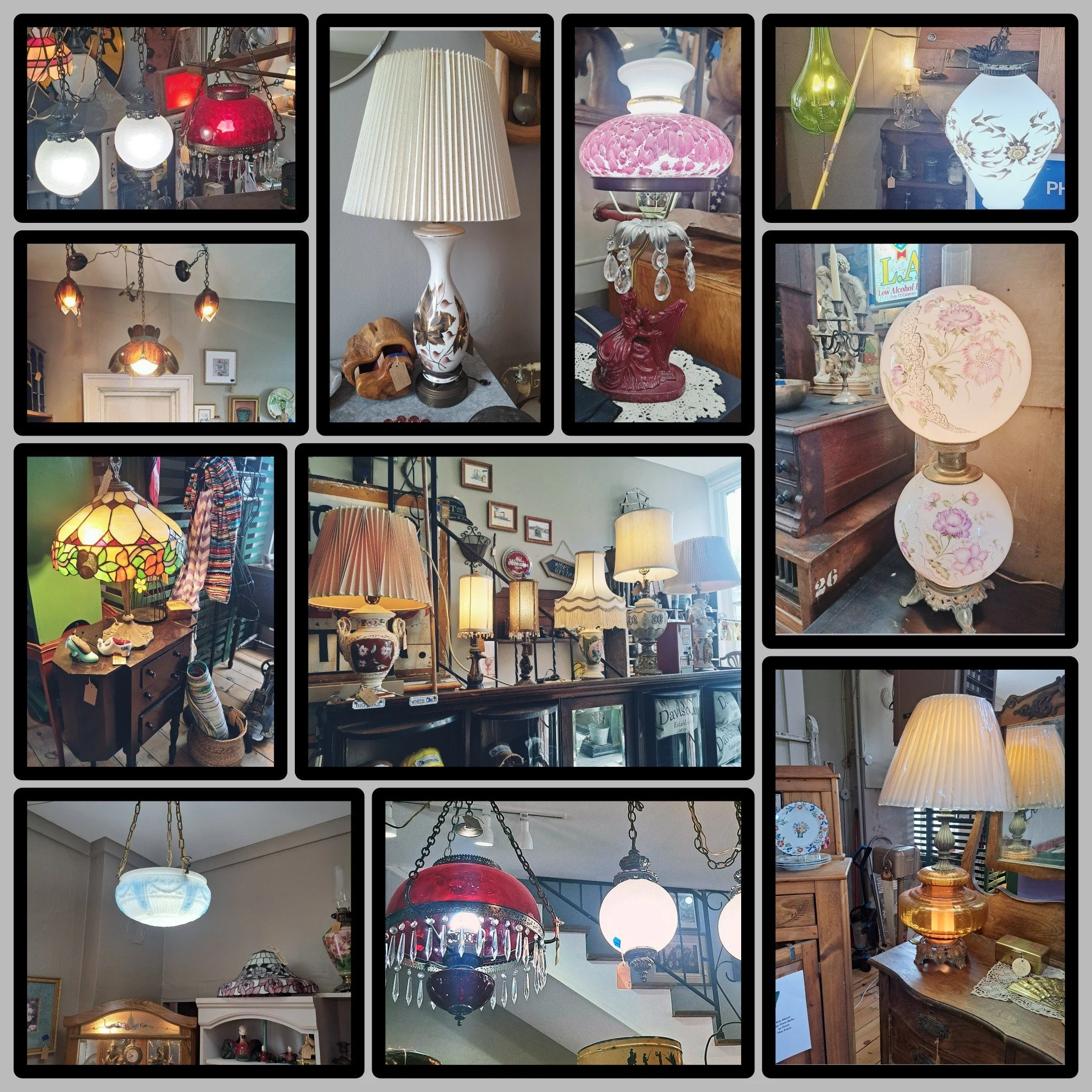 Simply Rescued, 634 Broadway, Davisburg open Thurs-Sun 11-5 

Looking for vintage overhead lights or lamps - we've just restocked. Looking for a particular style, send us a message.