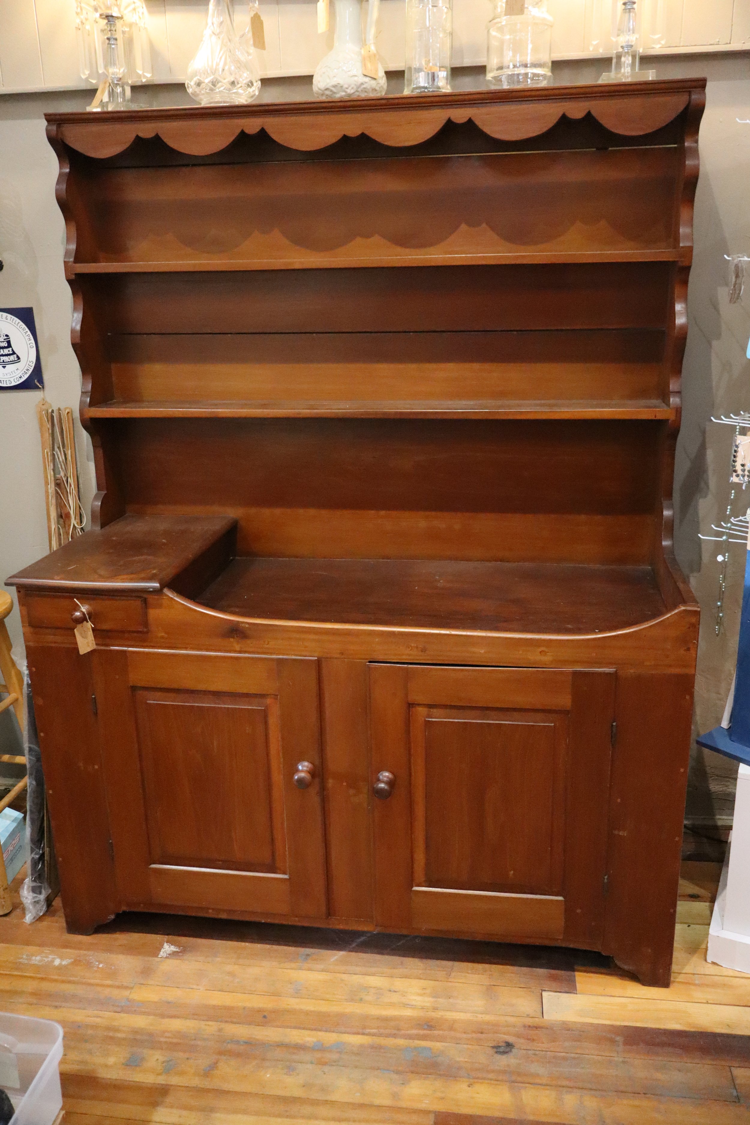 Antique Wooden Dry Sink