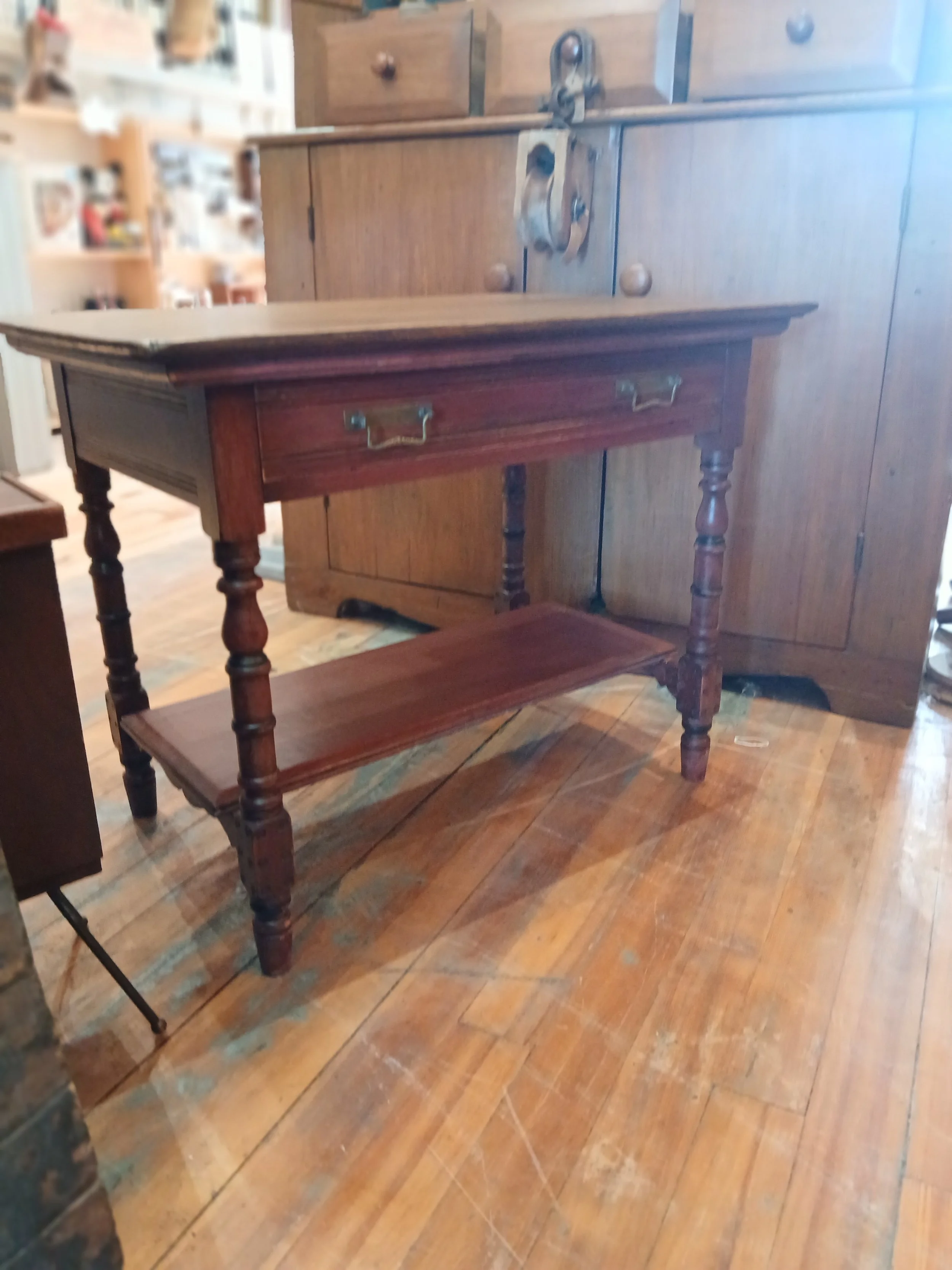 Elegant Antique Accent Table
