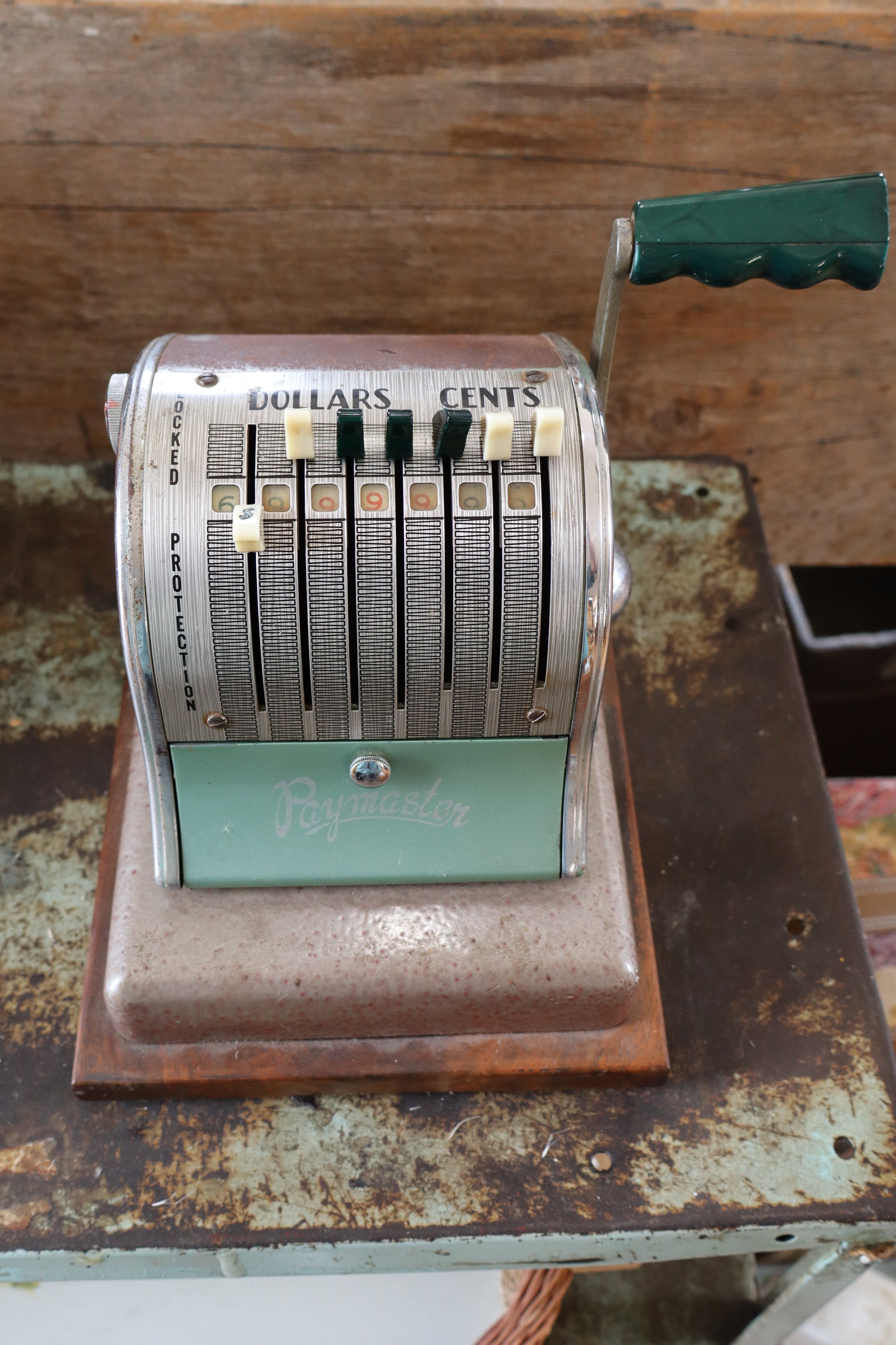 Vintage Paymaster Check Embosser