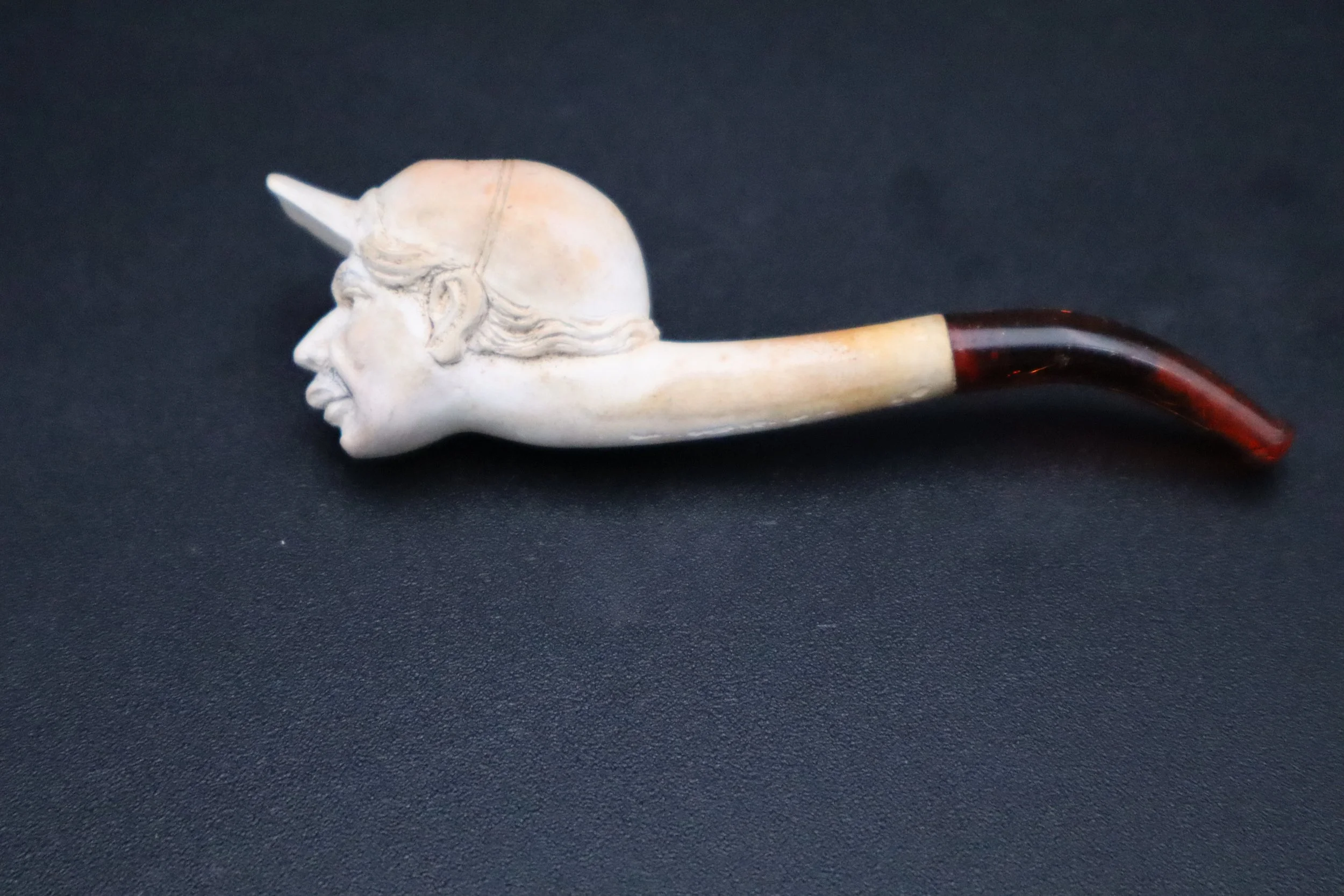 Antique Hand-Carved Meerschaum Pipe