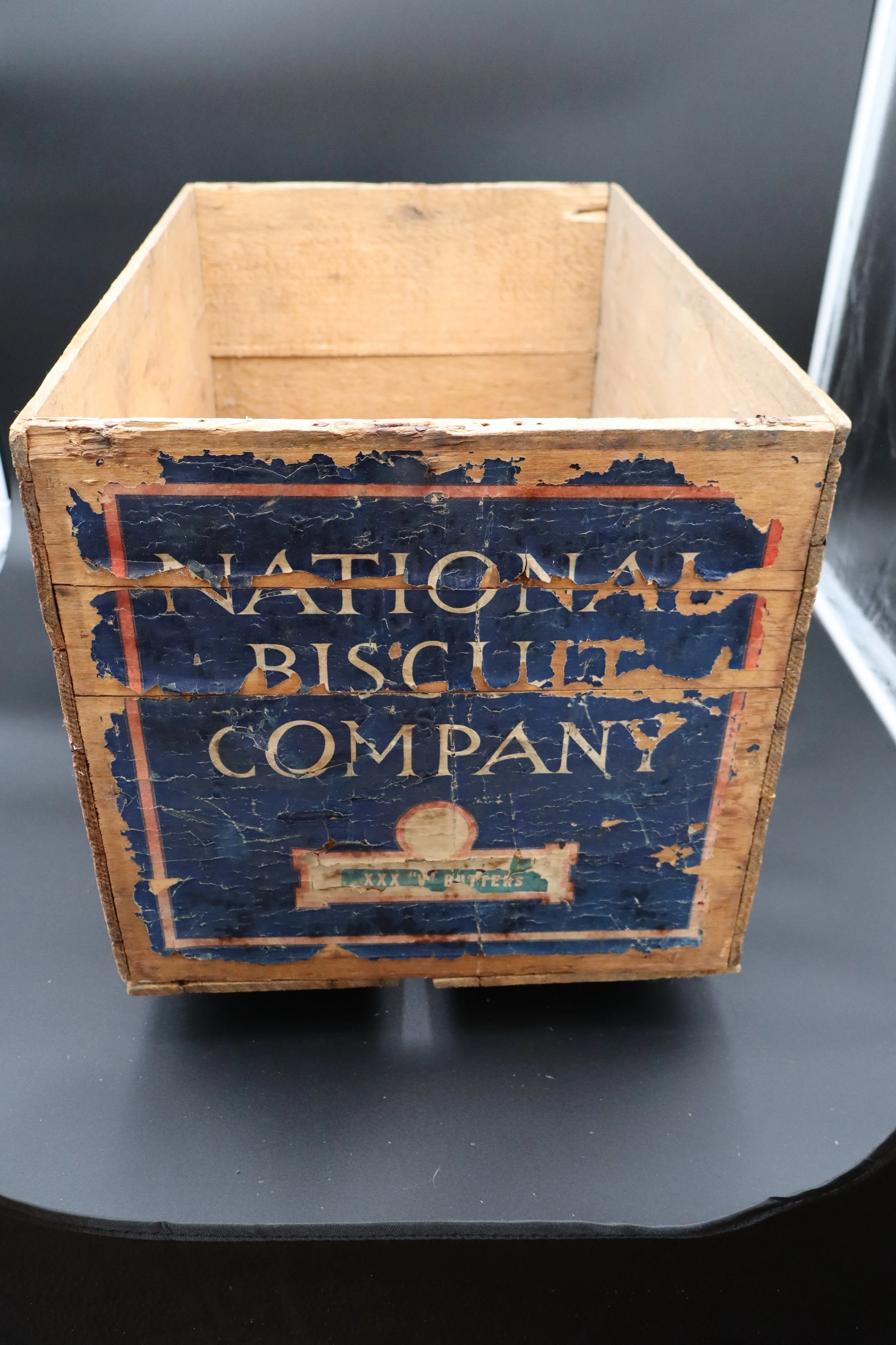 Antique National Biscuit Company Crate (NABISCO)
