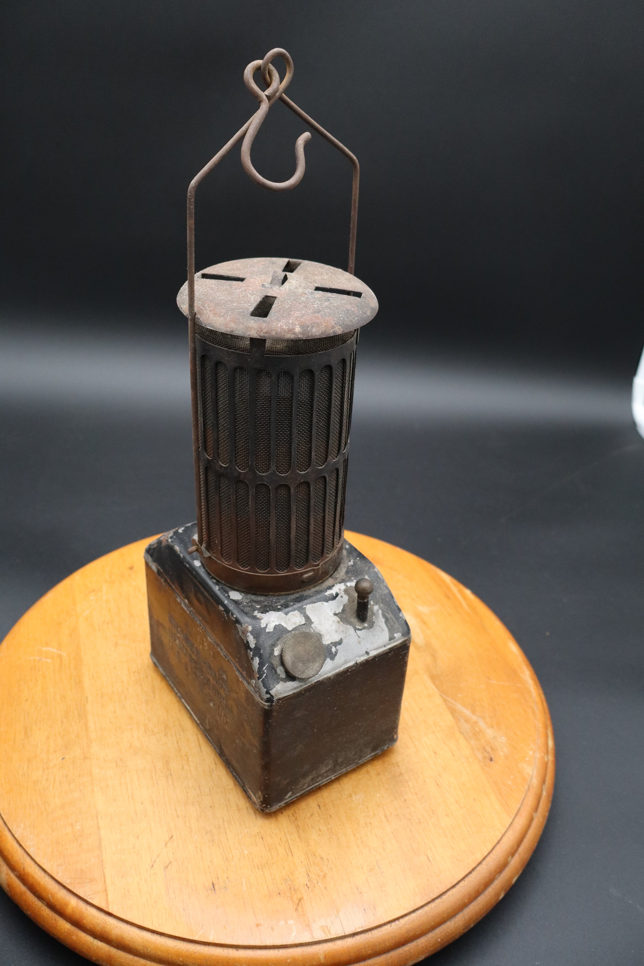 Antique Brunsen Davy Automotive Engine Heater