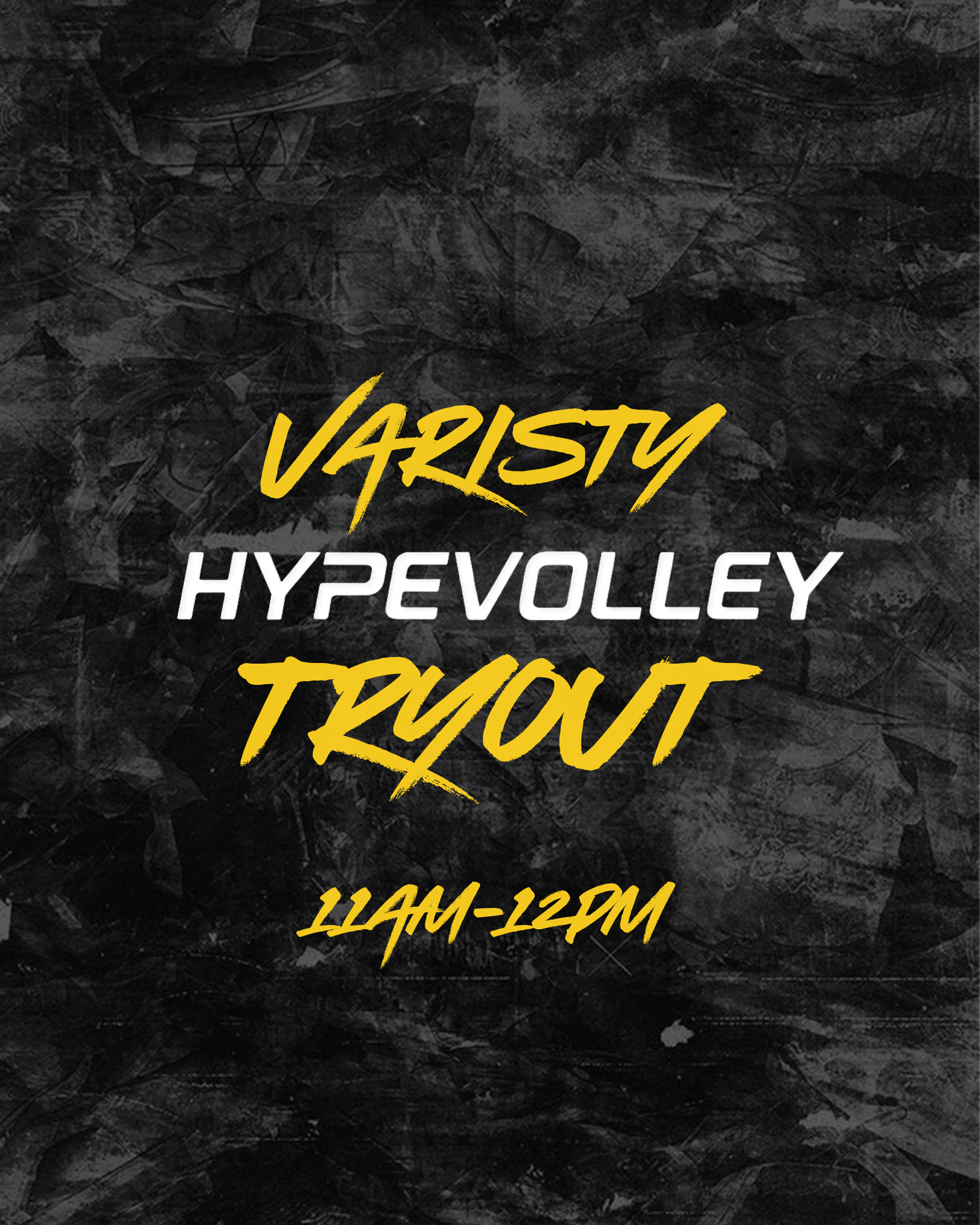 Varsity Tryouts