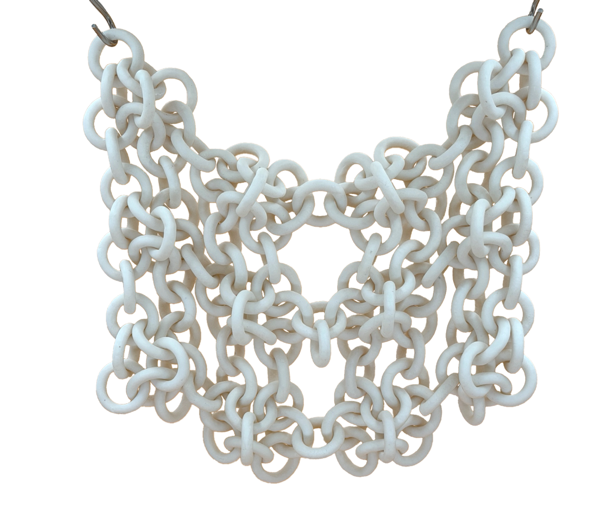 chainmail
march 2026

porcelain. features 137 freely spinning chains.