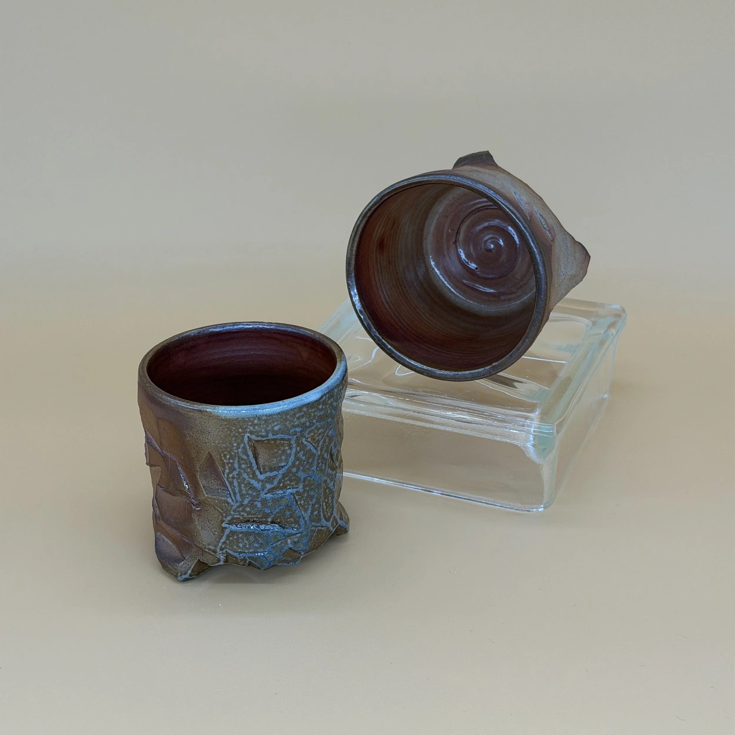 kurinuki cups
may 2026

wood fired stoneware