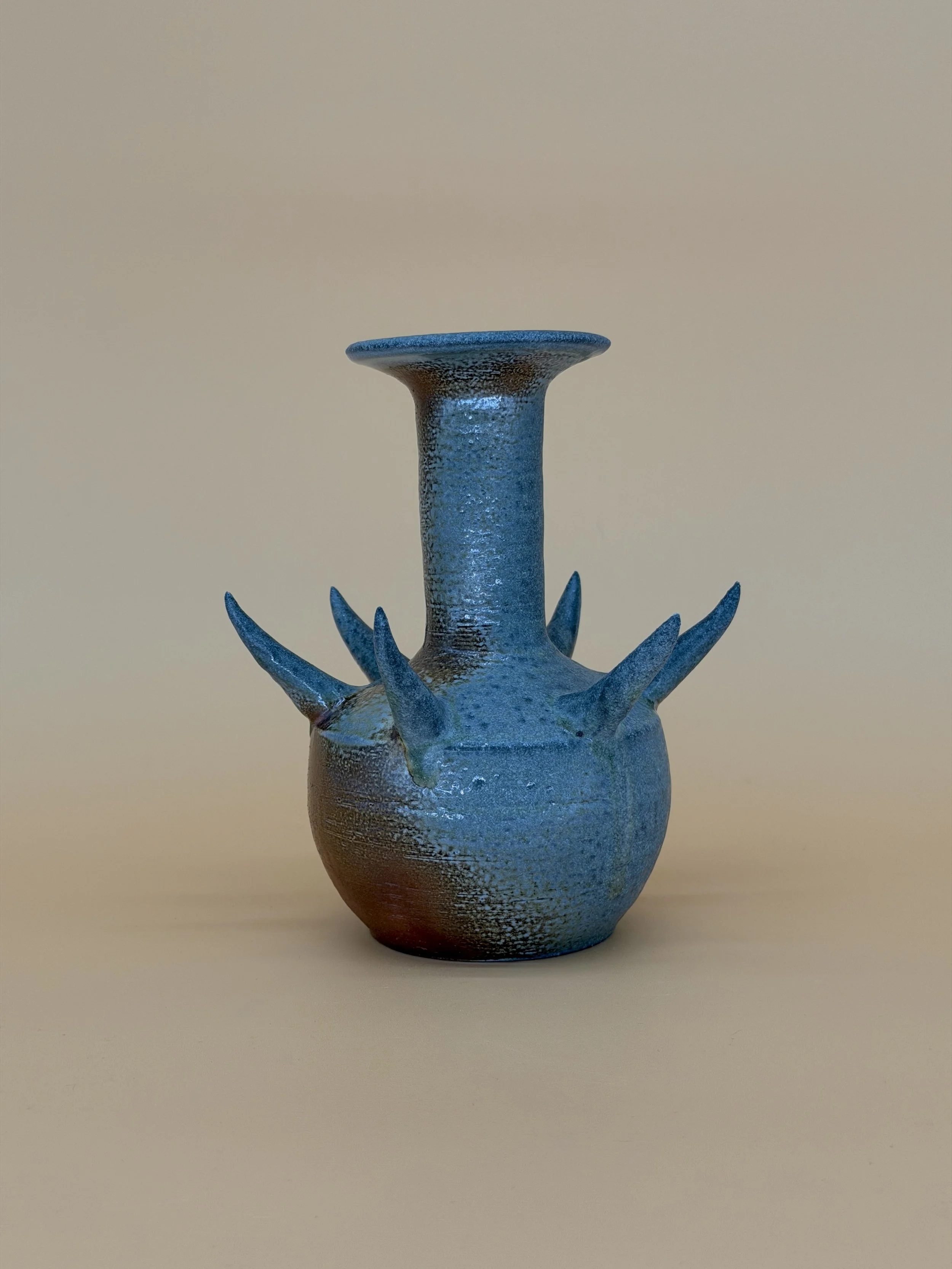 spiked vase
may 2026

wood fired stoneware