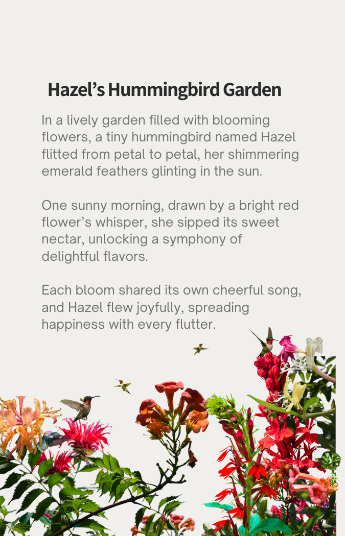 Hummingbird Garden Seed Kit (only available in Georgia)