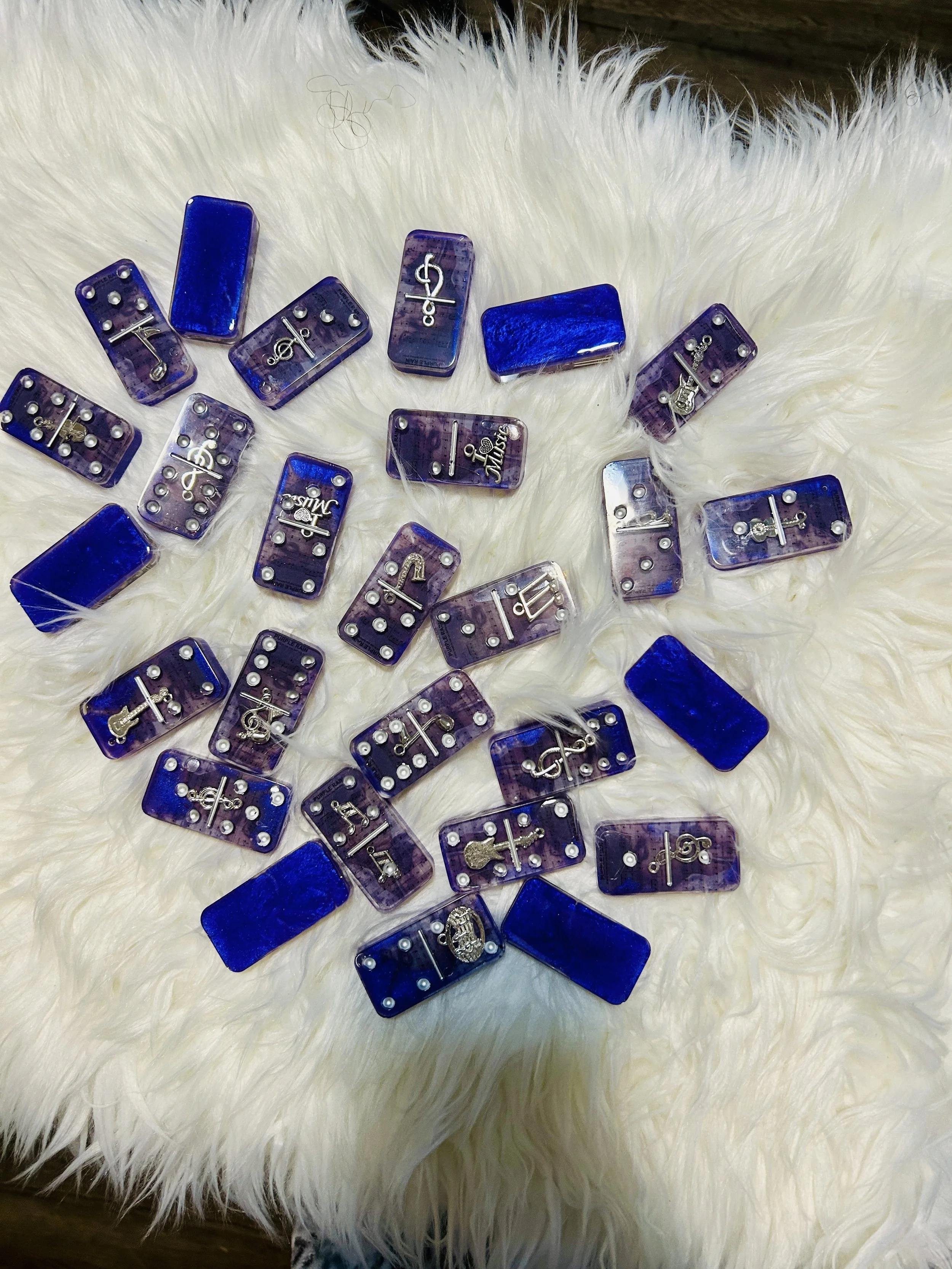 Purple Reign Dominoes