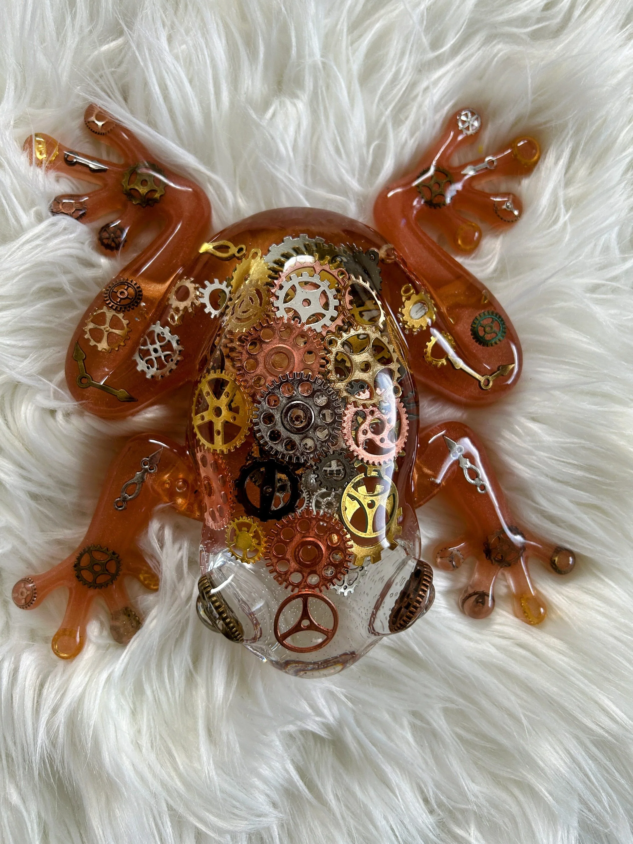 Large Frog- Queen of Cogs