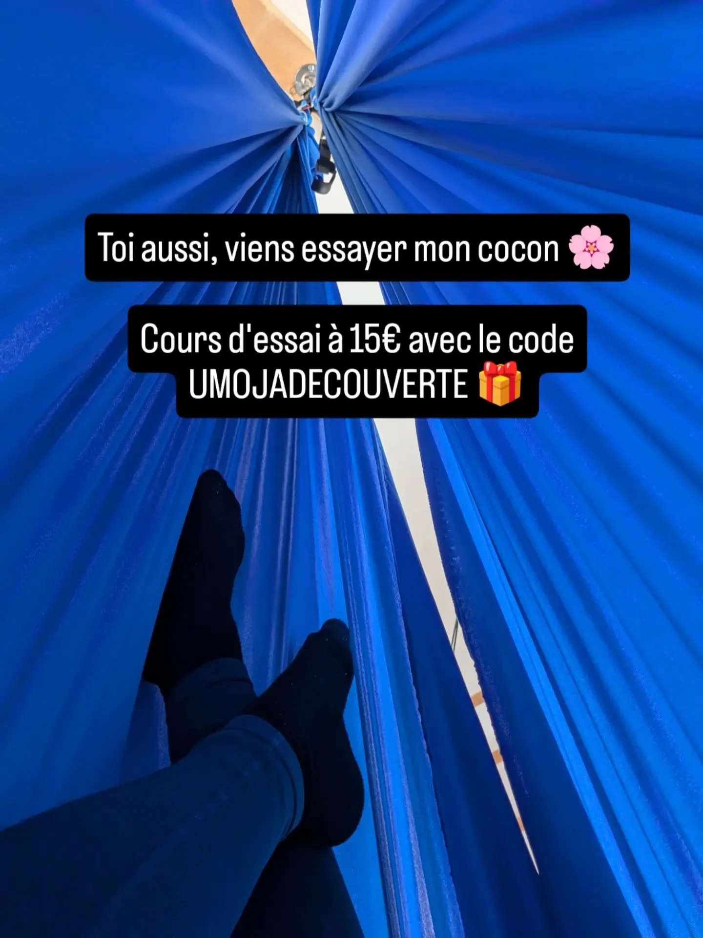🔗 R&eacute;servations sur www.espace-umoja.fr

Yoga a&eacute;rien &agrave; Aix les Bains !