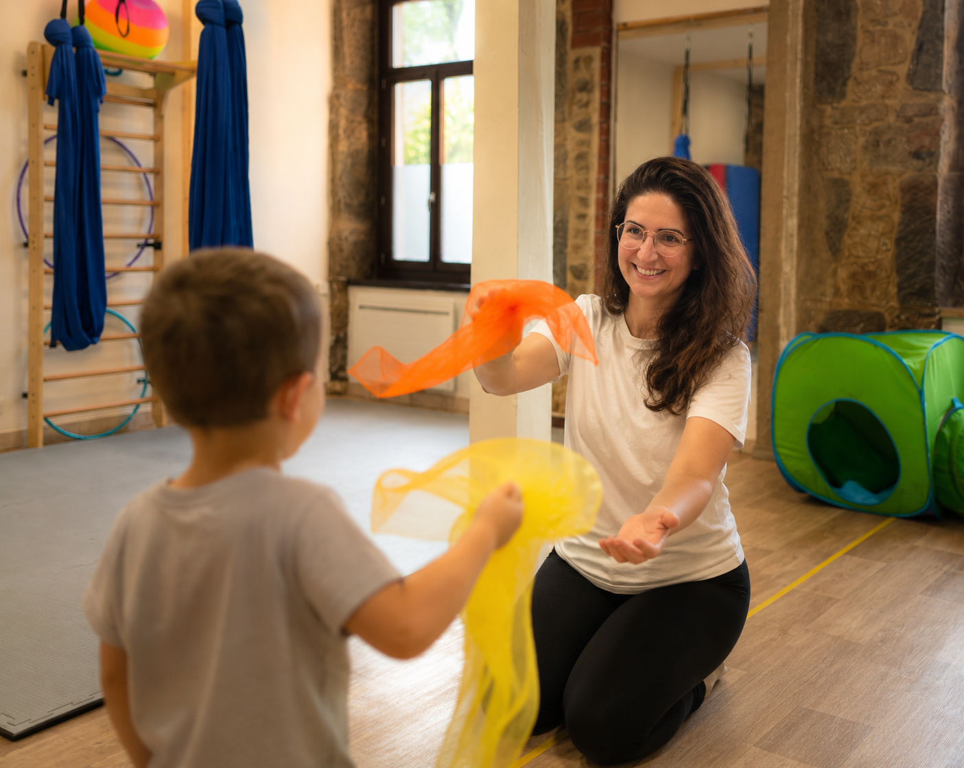 Psychomotricité à l'Espace Umoja à Aix-les-Bains