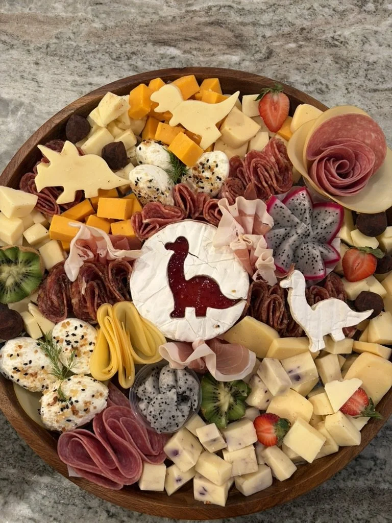 Dinosaur Themed Charcuterie Board