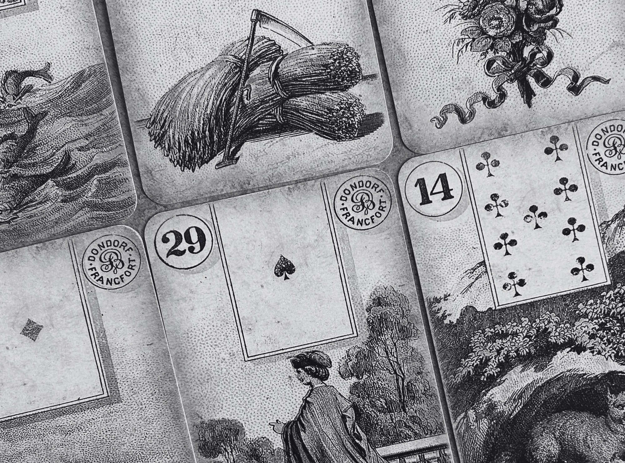 Energetische Aufstellungsarbeit mit Lenormand Karten, ähnlich Tarot