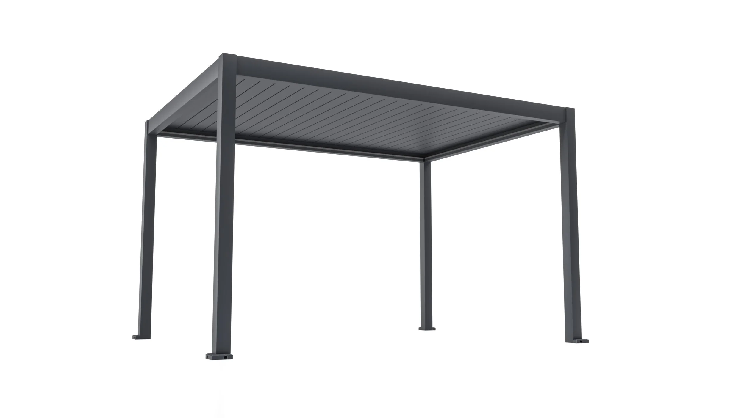 PergolaPro 4×3 Motorised Aluminium Pergola with LED Lighting
