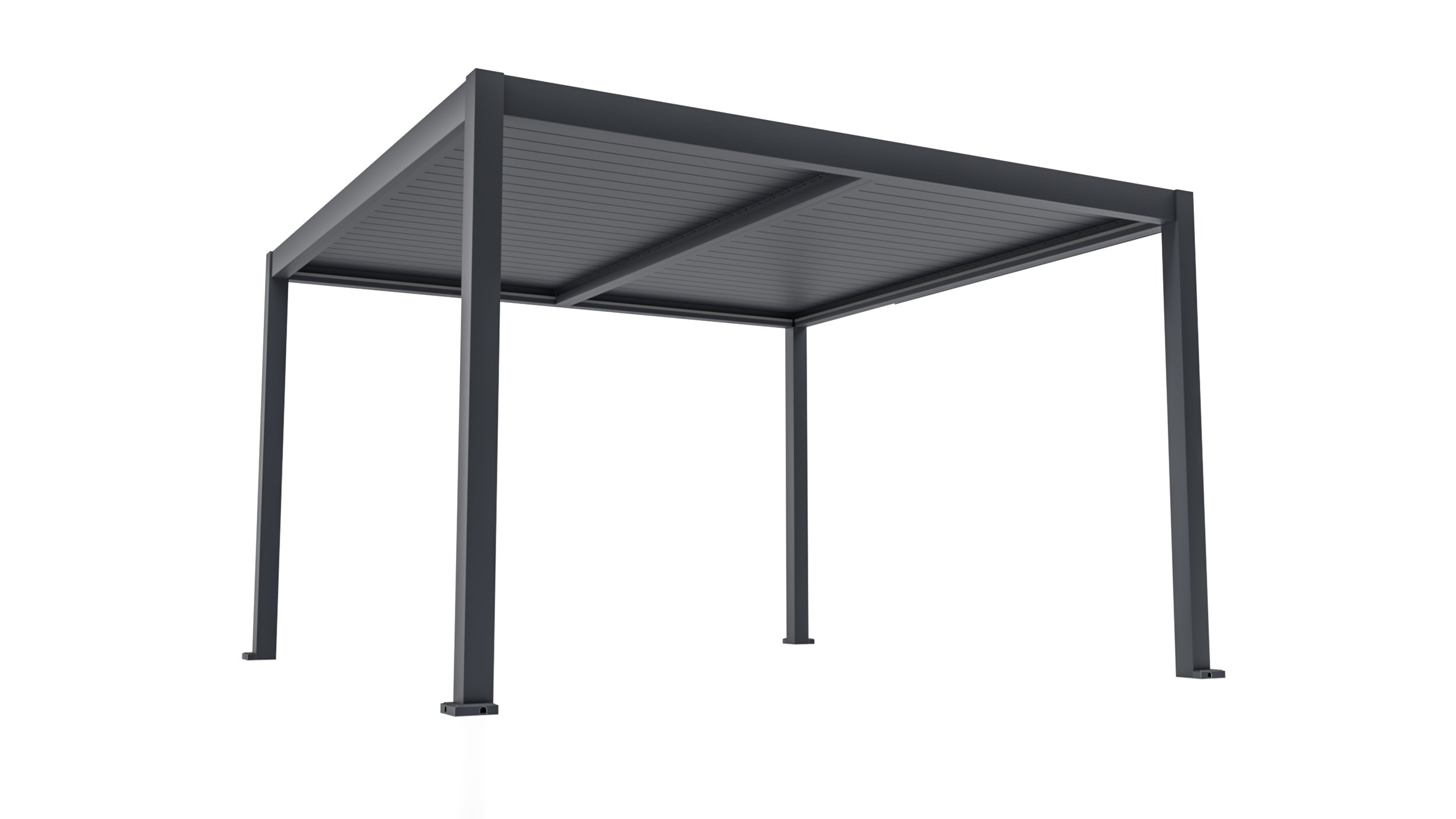 PergolaPro 4×4 Motorised Aluminium Pergola with LED Lighting