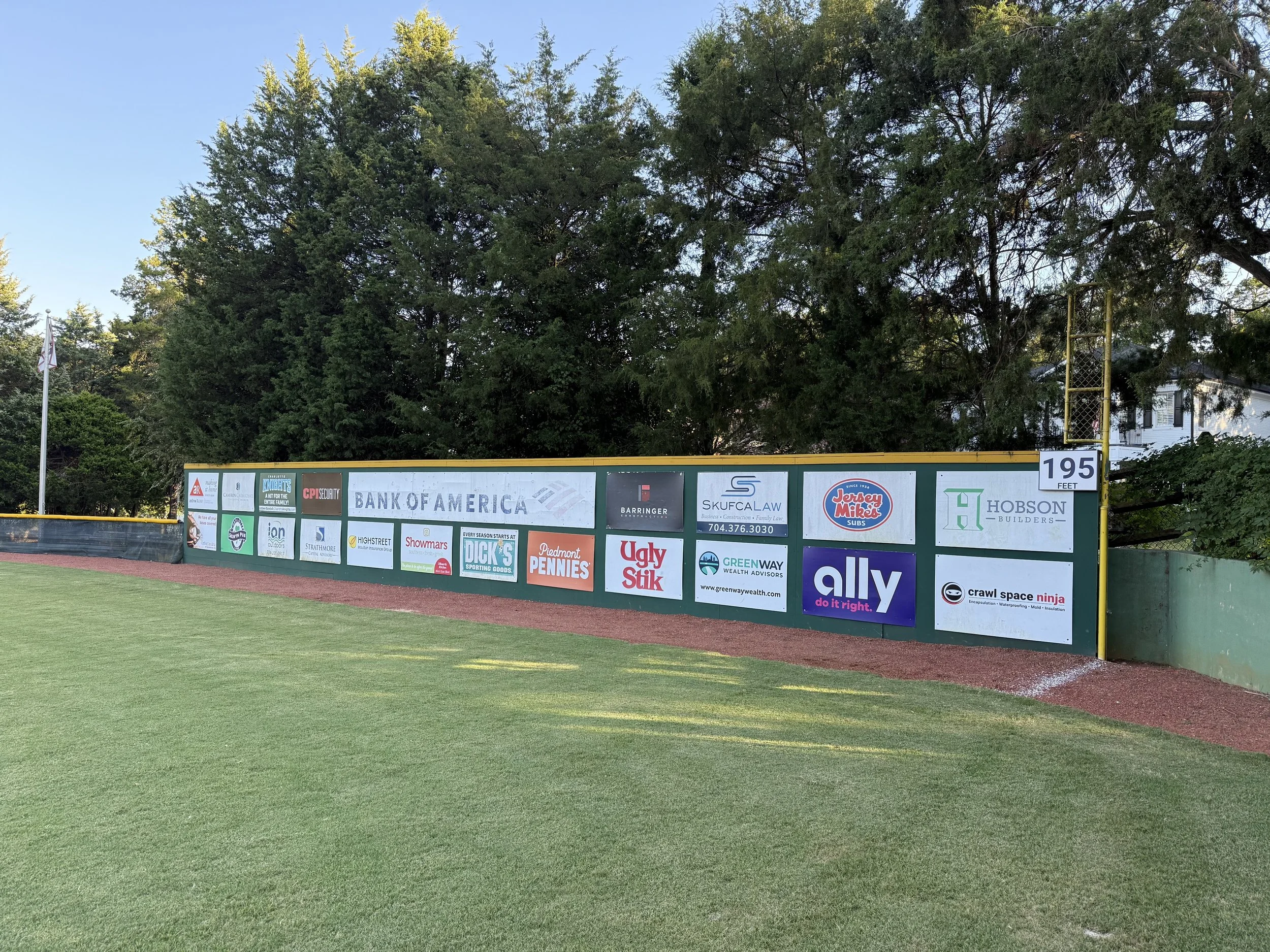 Whittington Green Monster Advertising