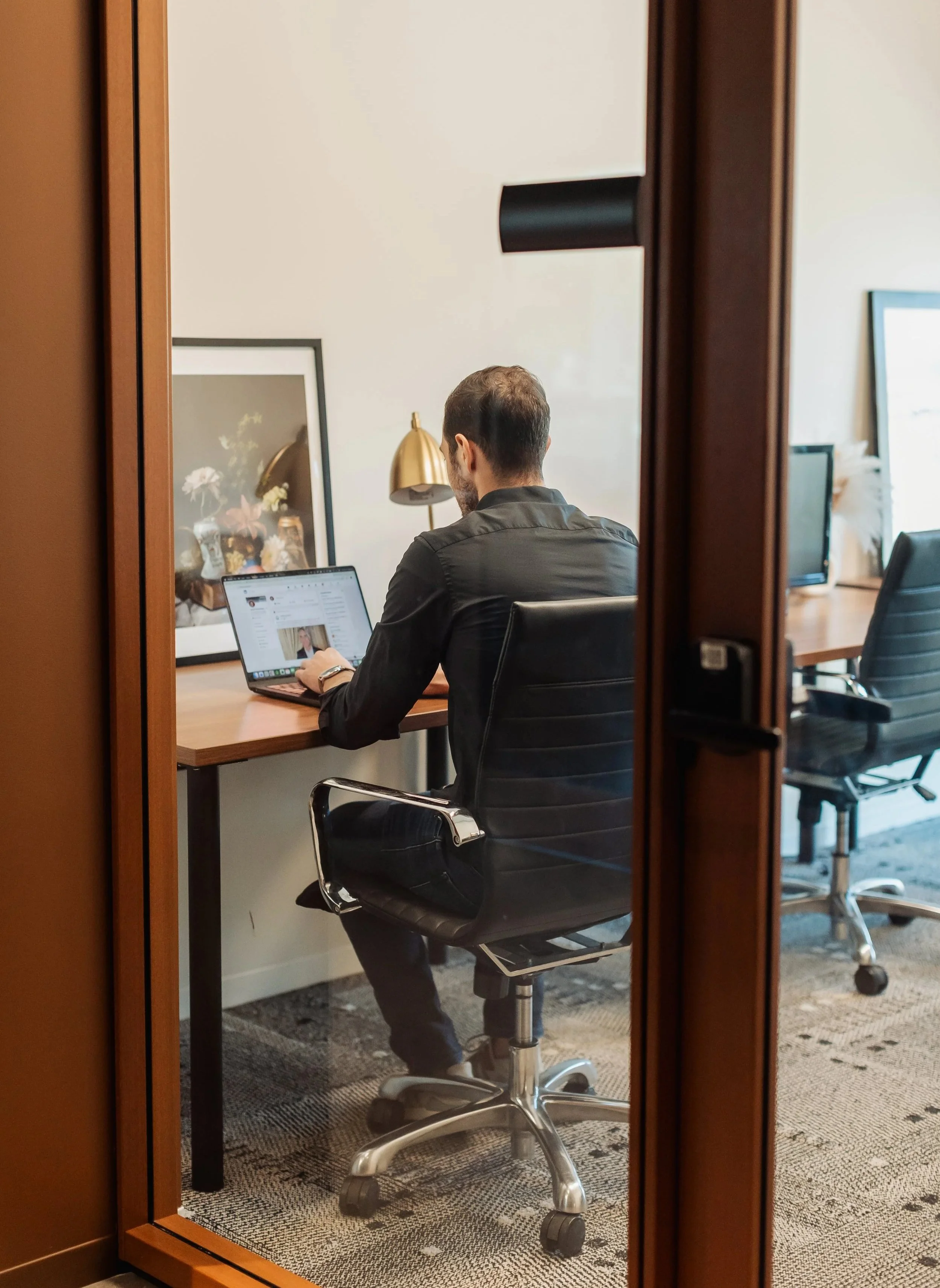 Private office in TARRA workspace in Denver's 9+CO district