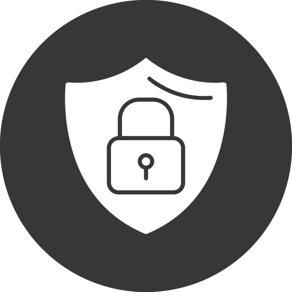 Icon of a woman with long hair wearing a face shield and a shield with a lock symbol in front of her face, representing security or protection.