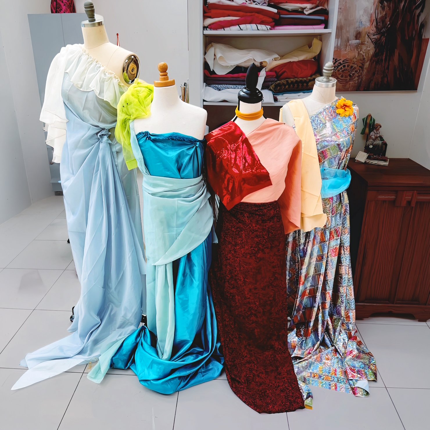 Signature looks on display