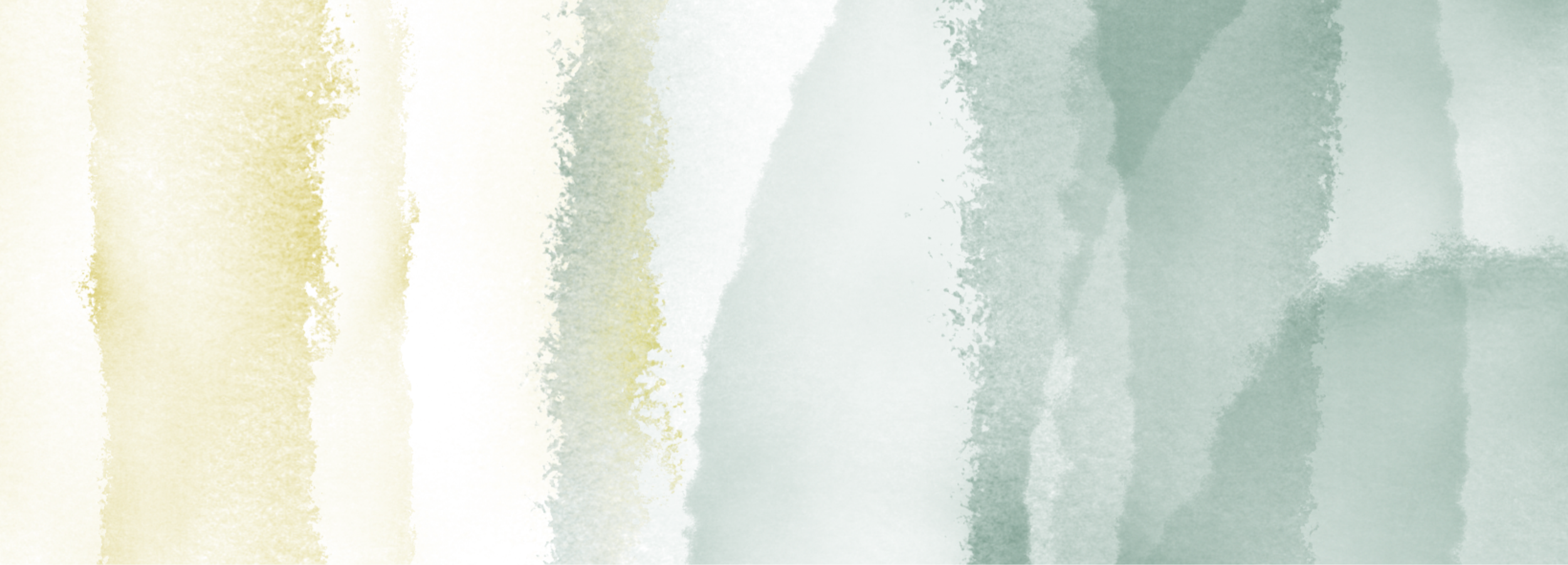 Abstract watercolor background with vertical streaks in shades of yellow, green, and gray.