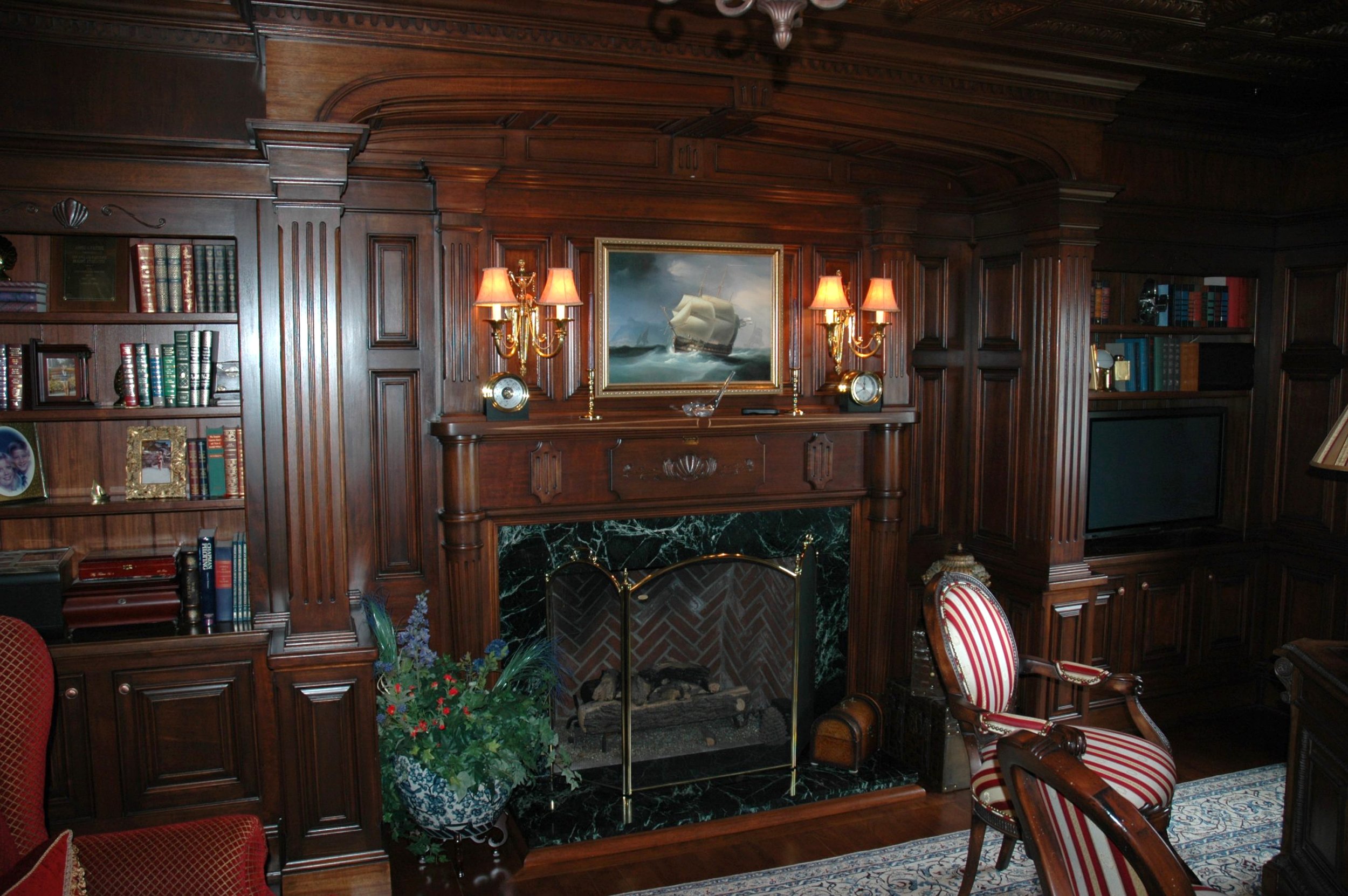 R D Wood Group - Groton Long Point - Renovation-Fireplace-scaled.jpg