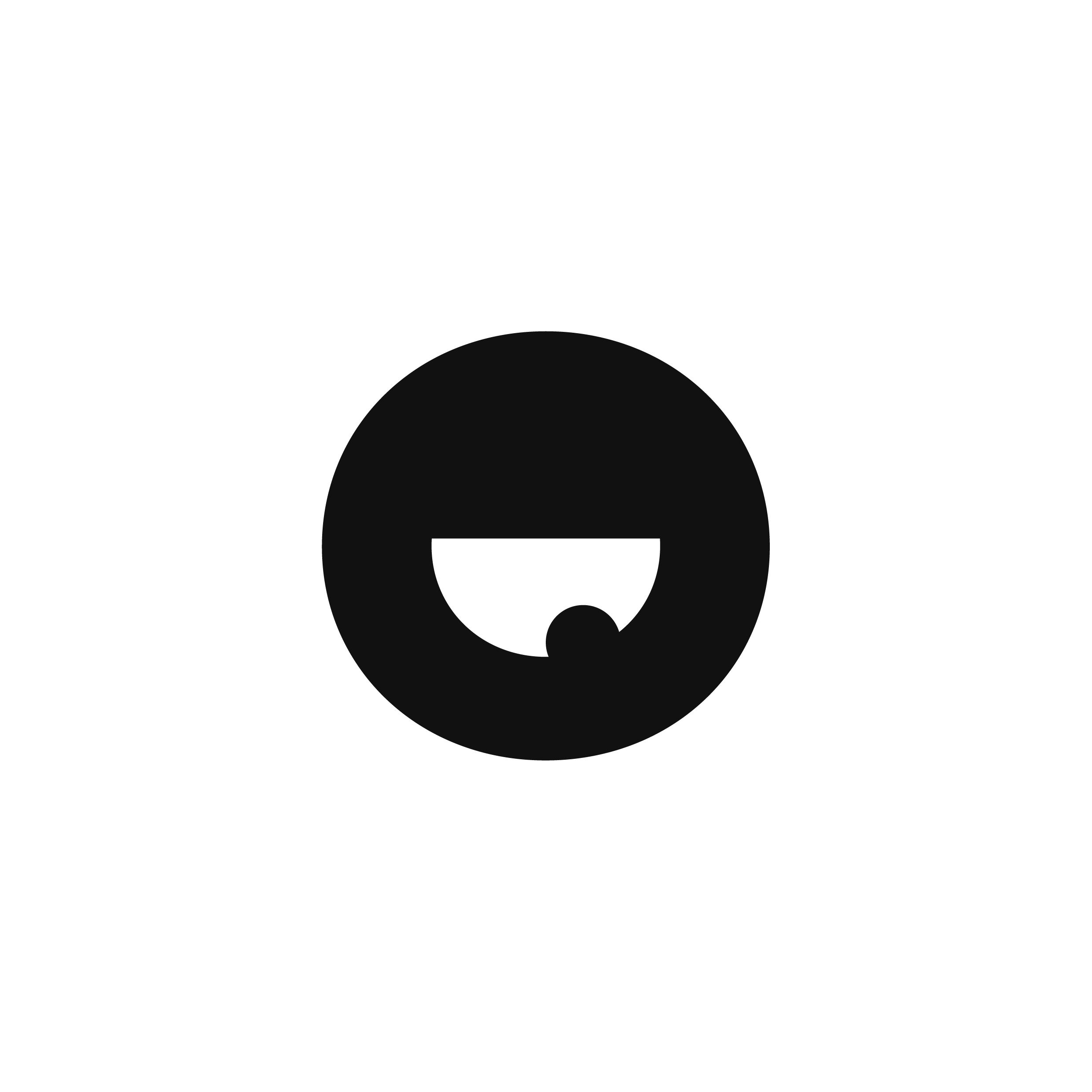 Silhouette of a person's head in profile with earphones, set against a black background with a circular gradient.