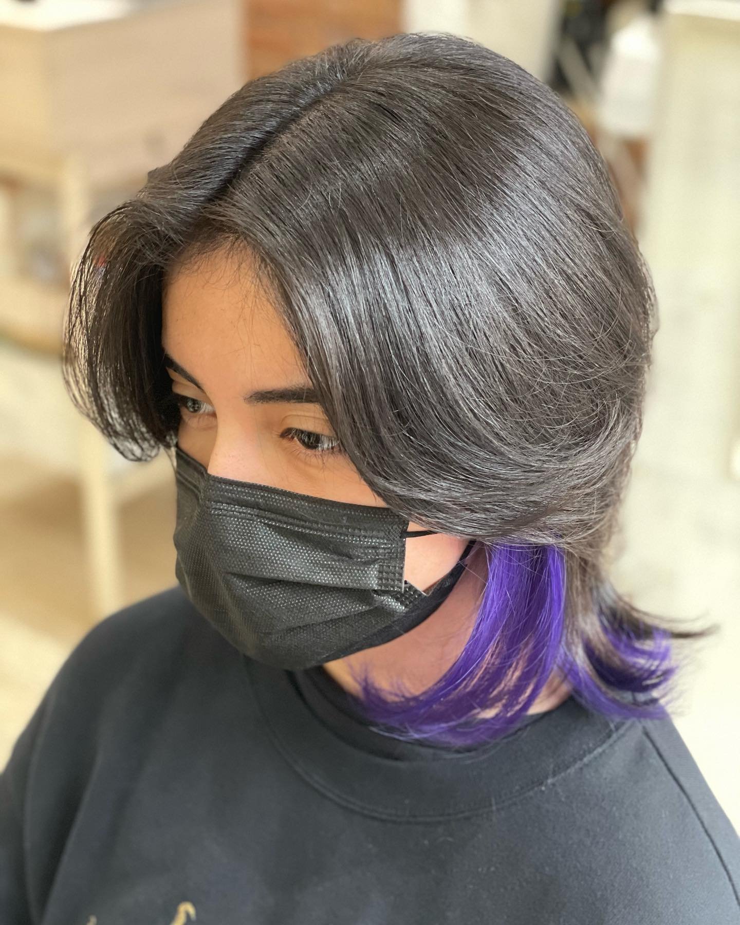 purple haze 
Color&amp;cut by Tomo.

#newyork#manhattan#eastvillage#海外生活#海外美容師#海外美容室#ニューヨーク#美容師募集#美容師求人#海外で働く#japanesesalon#japanesestylist#olaplex#haircolor#ヘアスタイル#サロン#ヘアカタログ#ハイライト
#kaminotech #rockhair#digital perm#ショートも得意な美容室#メンズも得意な美容室