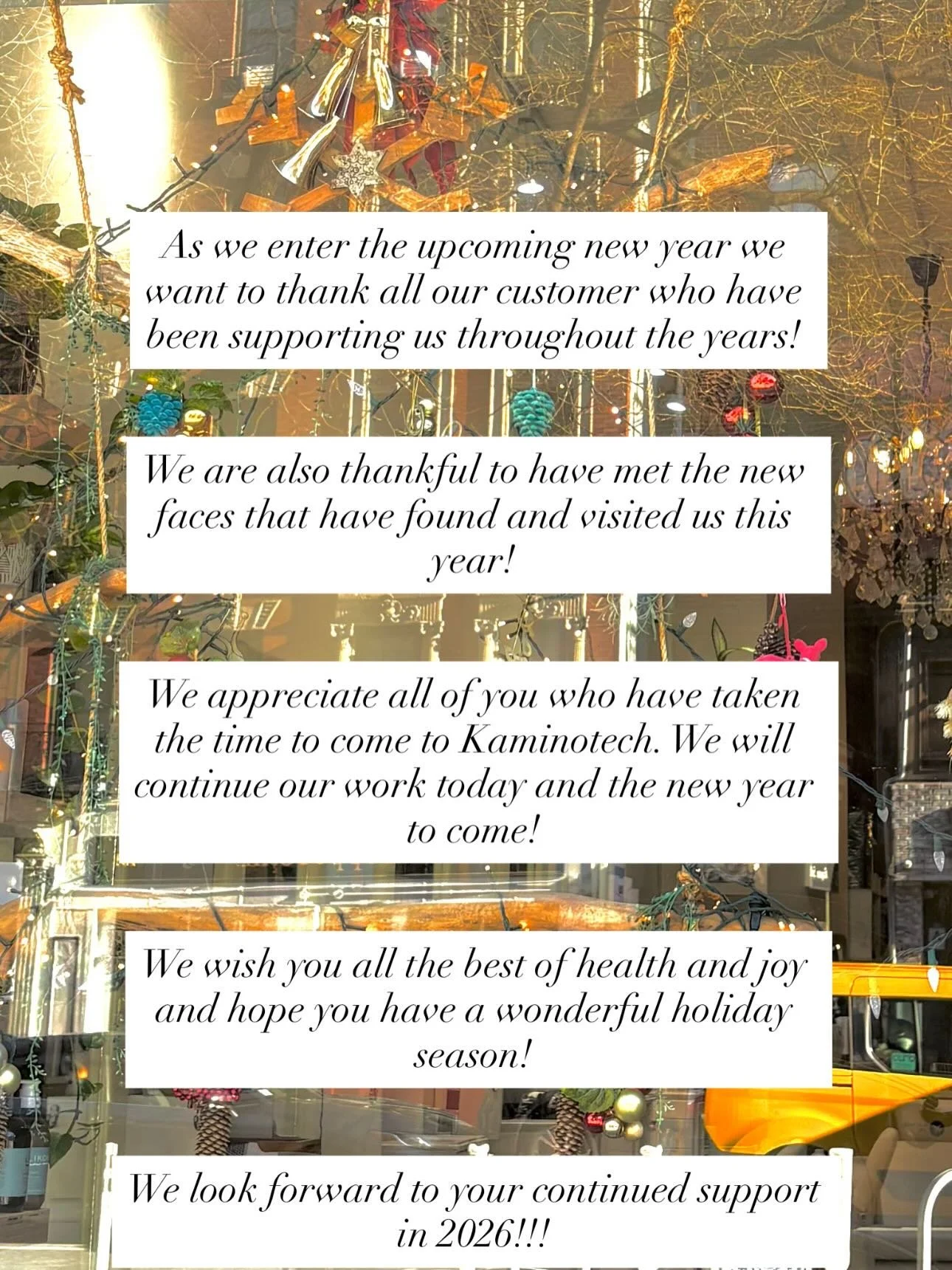 HAPPY HOLIDAYS NYC!!! 
SWIPE to view our holiday schedule!

Many thanks to all our loyal customers as well as all the new faces we&rsquo;ve met this year! We look forward to servicing you in 2026!