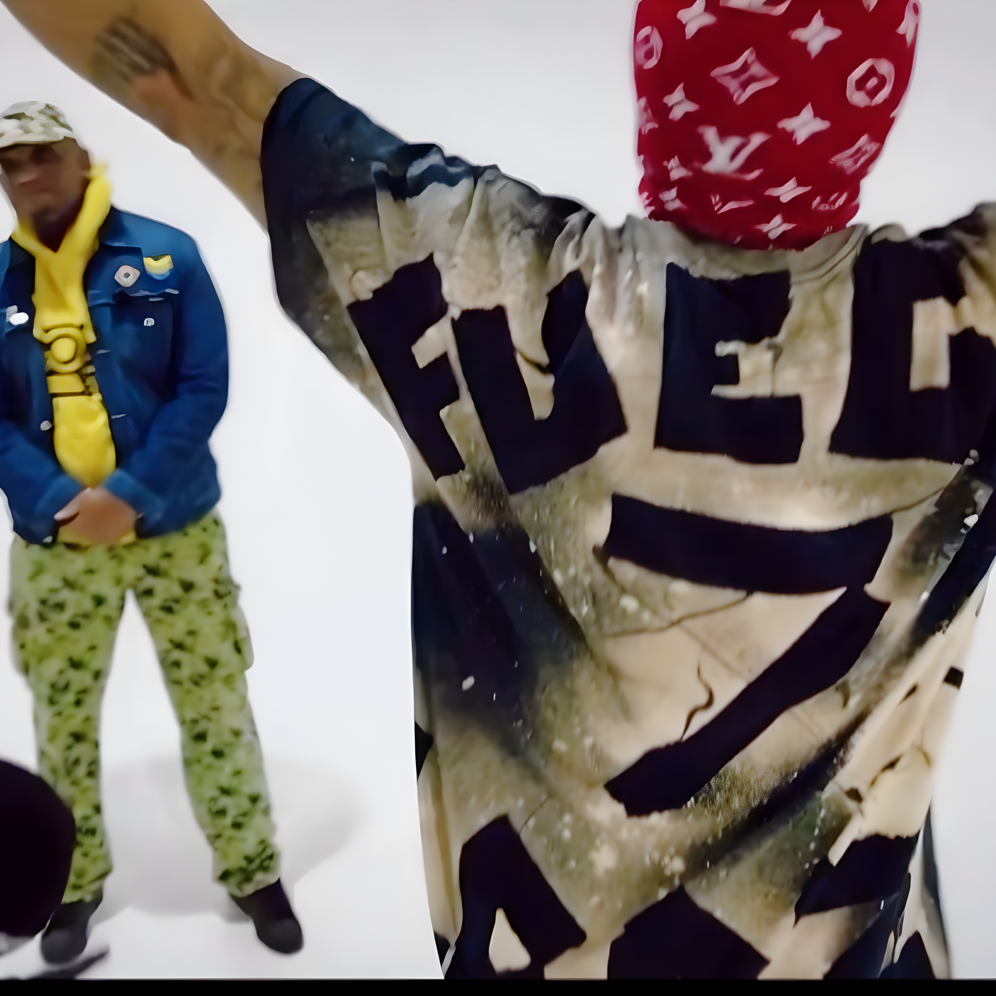 Fuego Gods Wearing Designer7 Custom Shirt