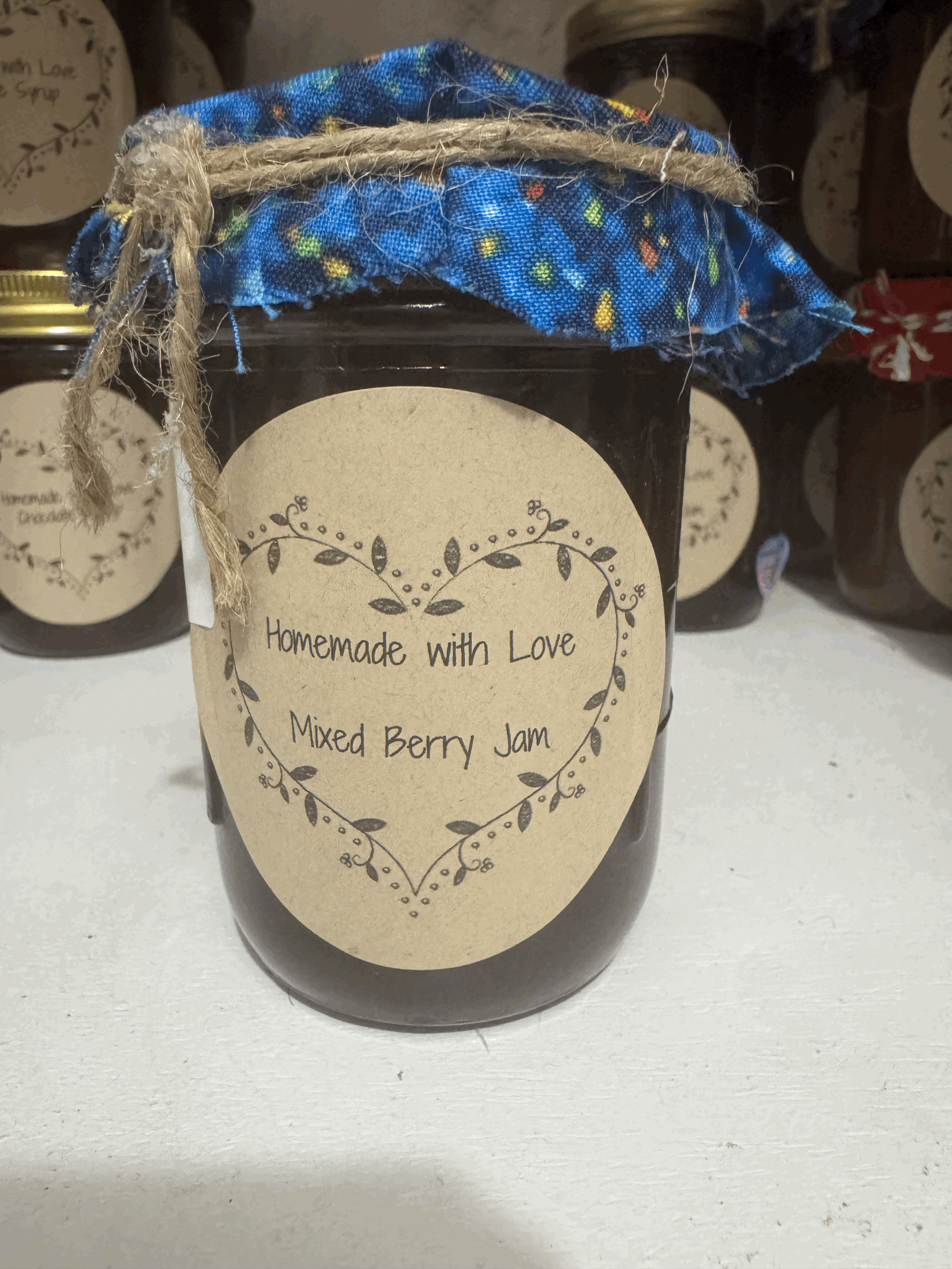 Mixed Berry Jam 4 ounce
