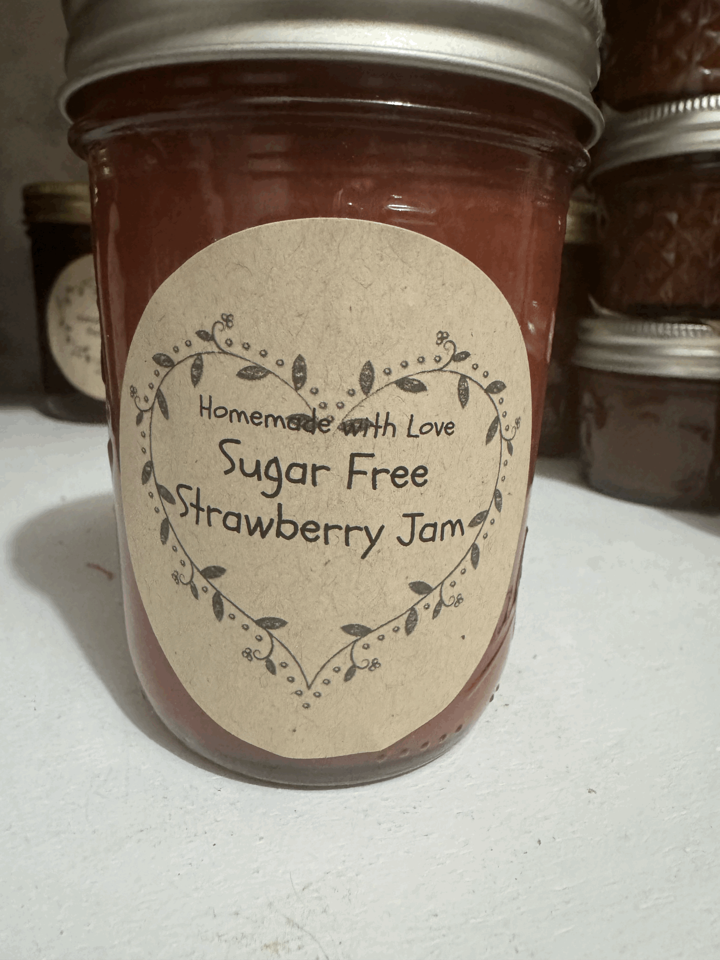 Sugar Free Strawberry Jam
