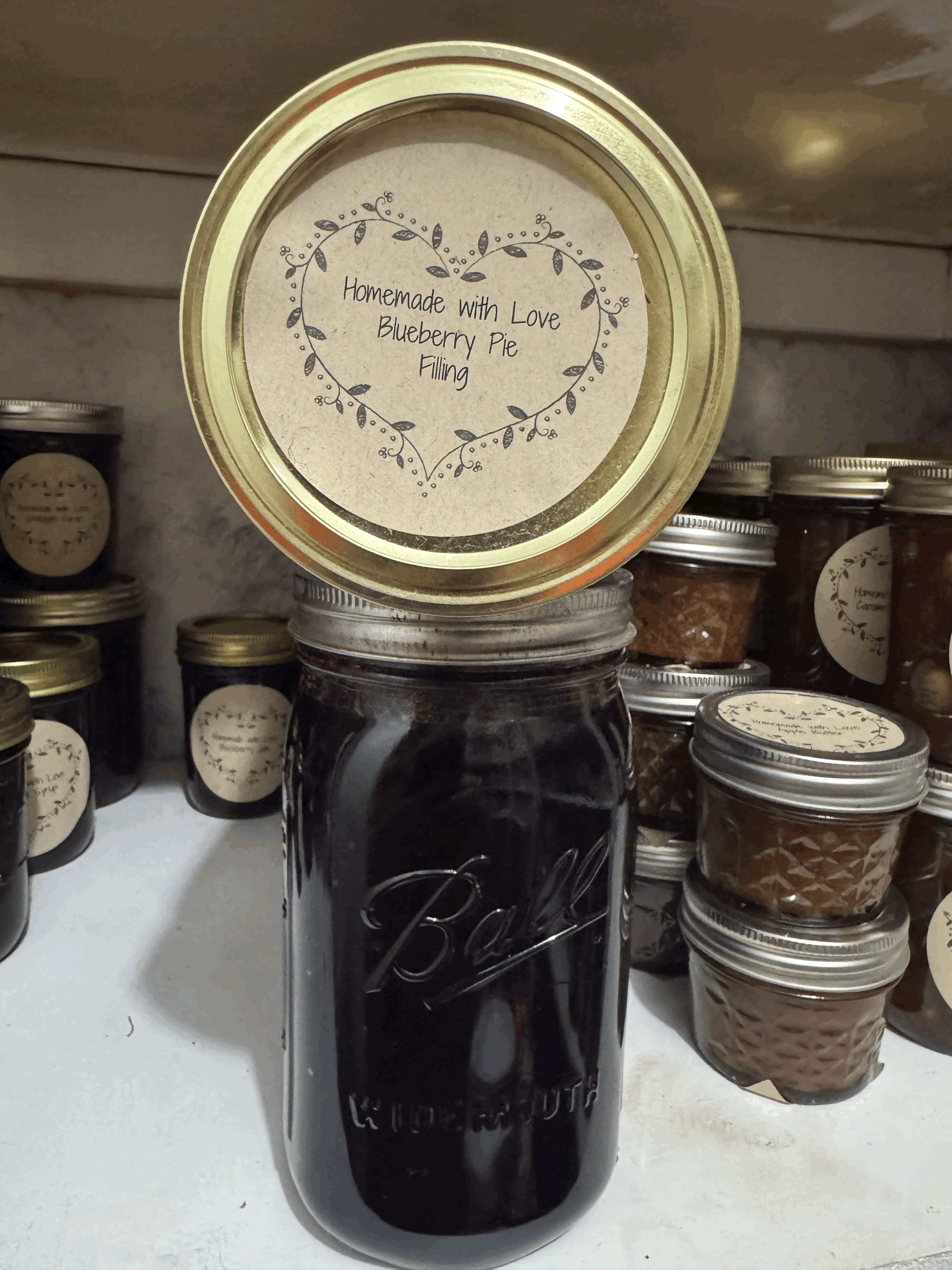 Blueberry Pie Filling 1 quart