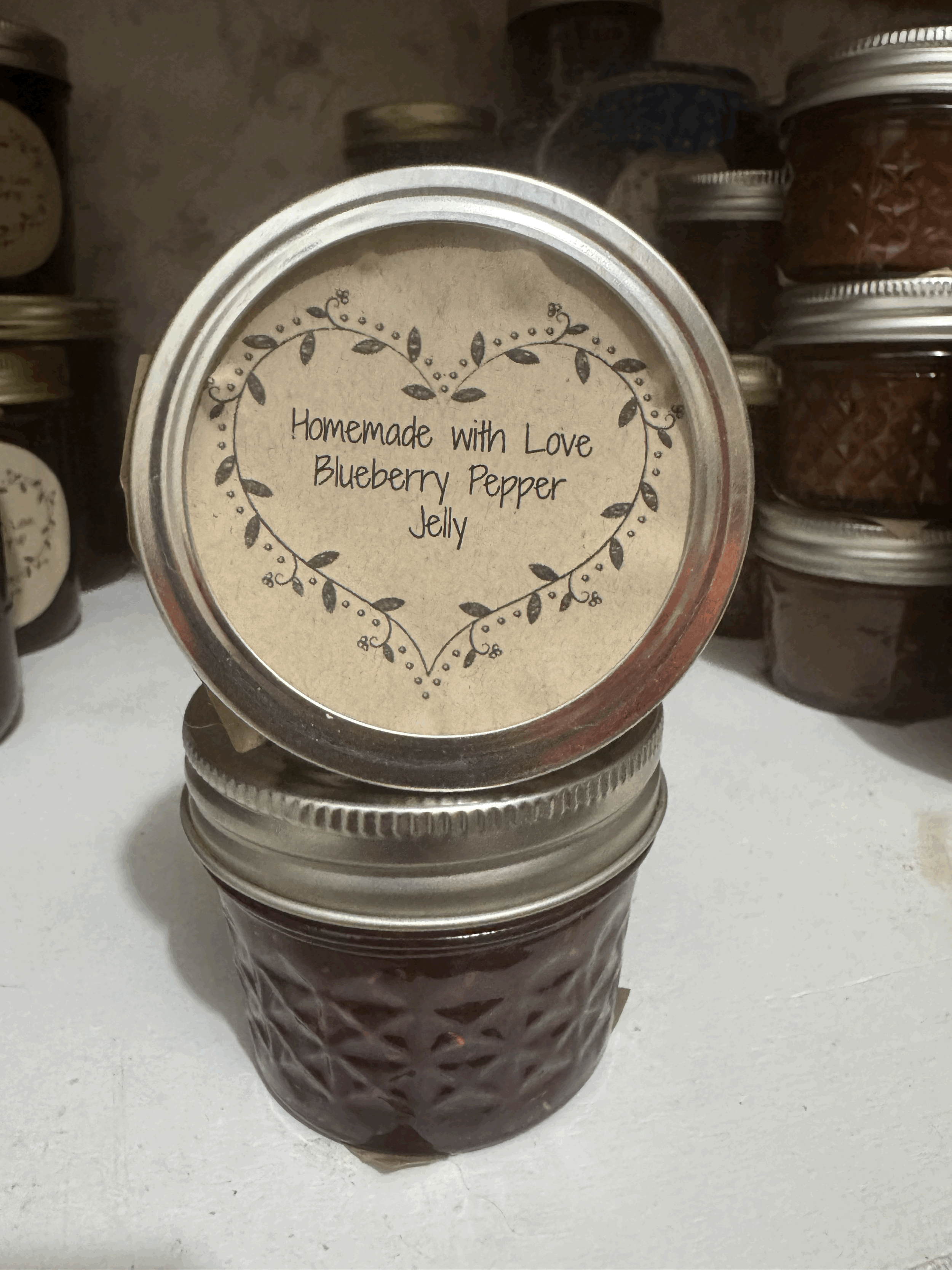 Blueberry Pepper Jelly  4 ounce