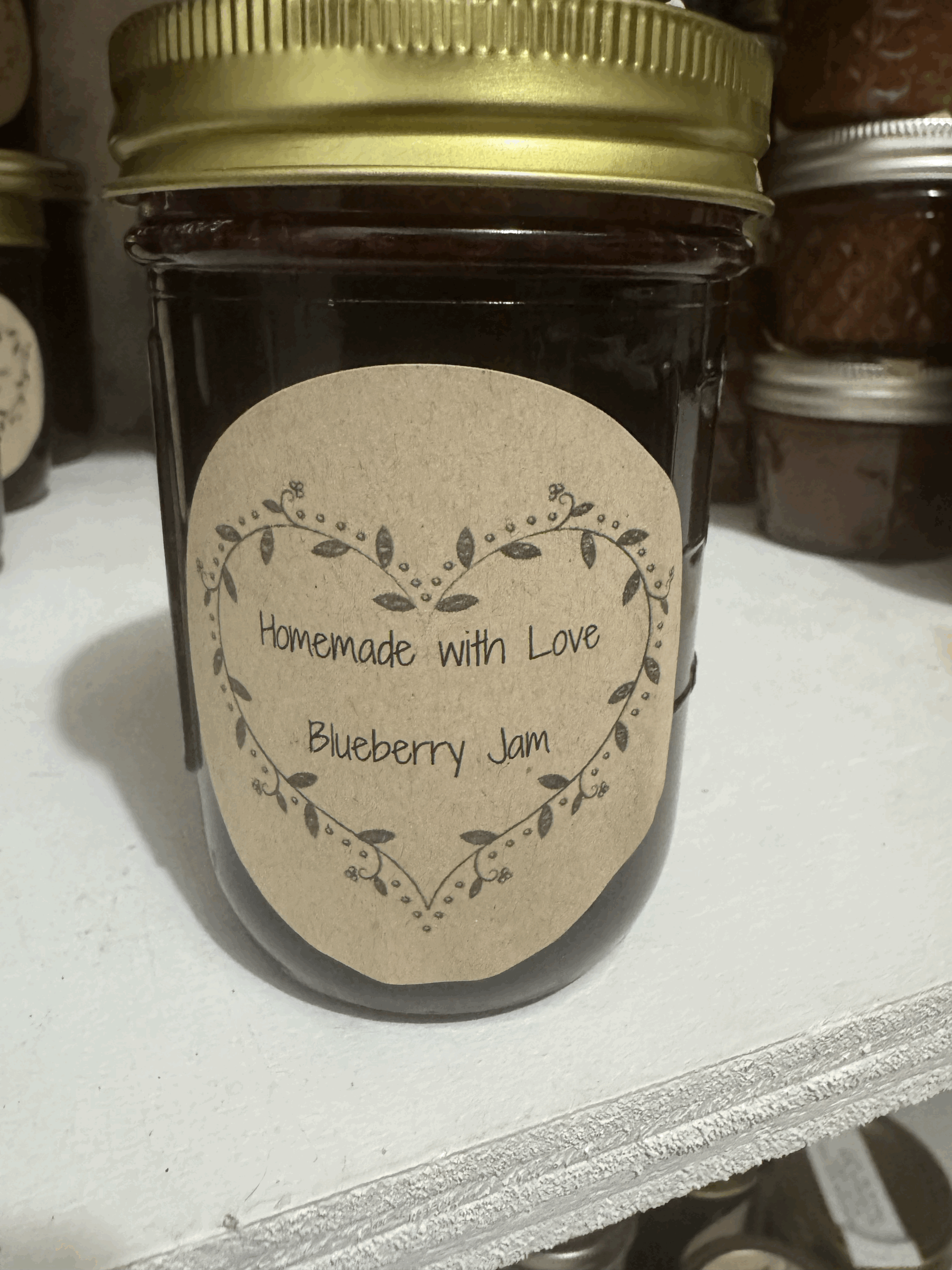 Blueberry Jam 4 ounce