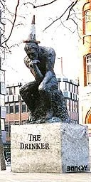 The Drinker (Banksy 2003)