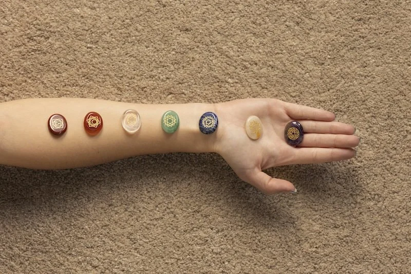 Crystal chakra therapy