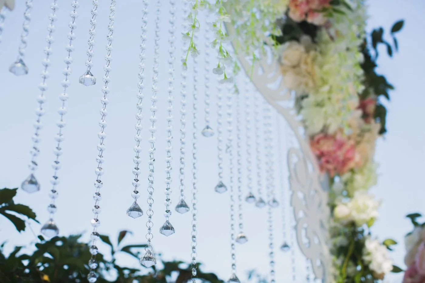 Crystal curtain