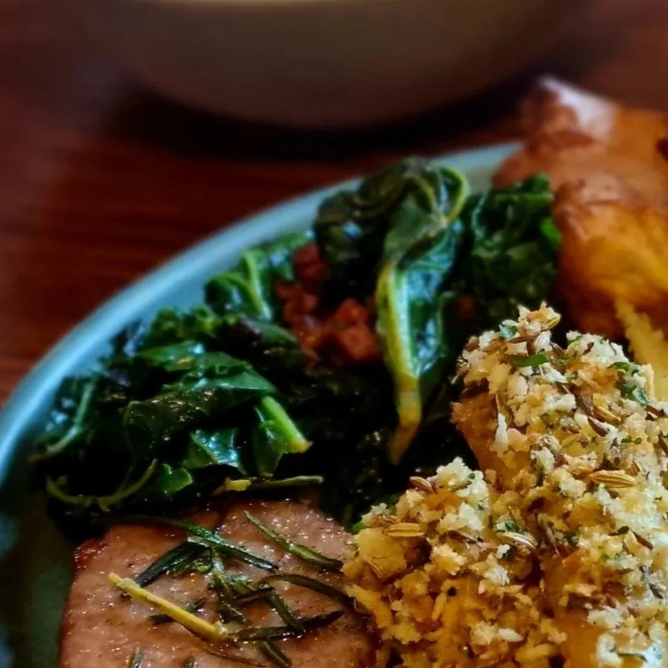 Savoy Cabbage & Sauteed Chorizo