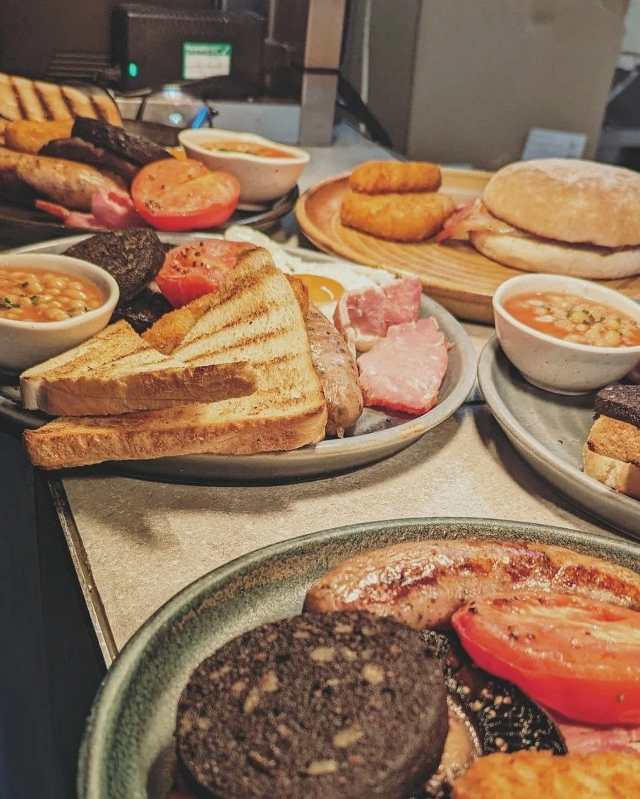 Hope everyone is having a fortuitous week at the Races!

Our racing breakfasts have been going down a treat. 

The reason for that is they are amazing. Seriously, just look at these bad boys!

We will be open from 9.00am for breakfast every day of Ra