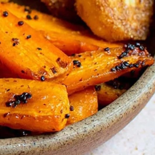 Honey Roasted Carrots (V, GF)