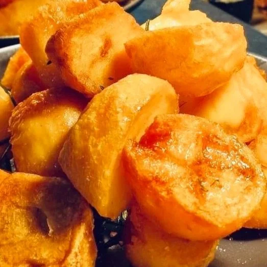 Triple Cooked Roast Potatoes (V, VG, GF)