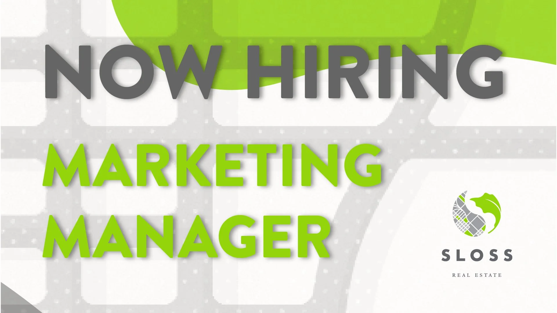 Now Hiring Marketing Manager
