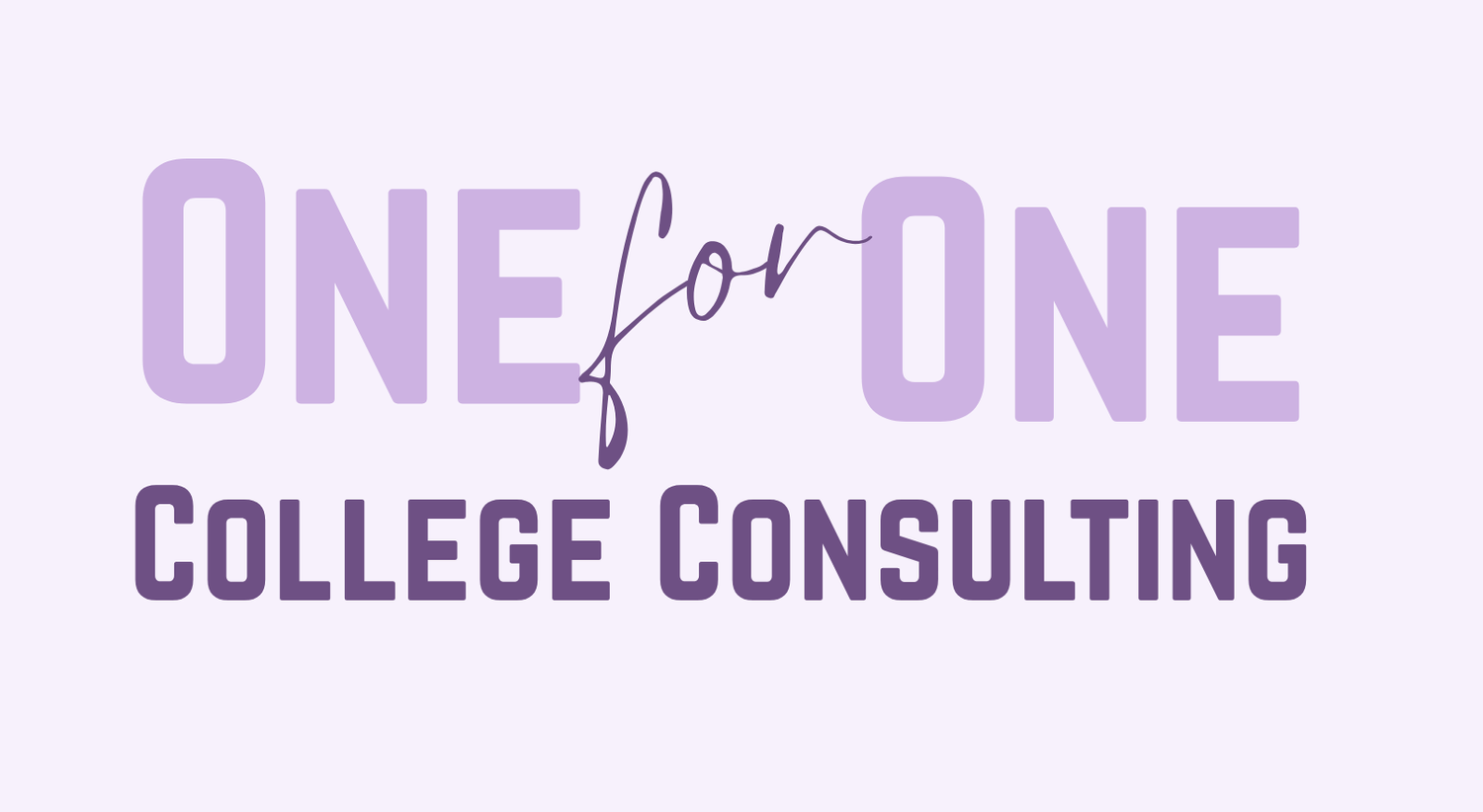 One for One College Consulting