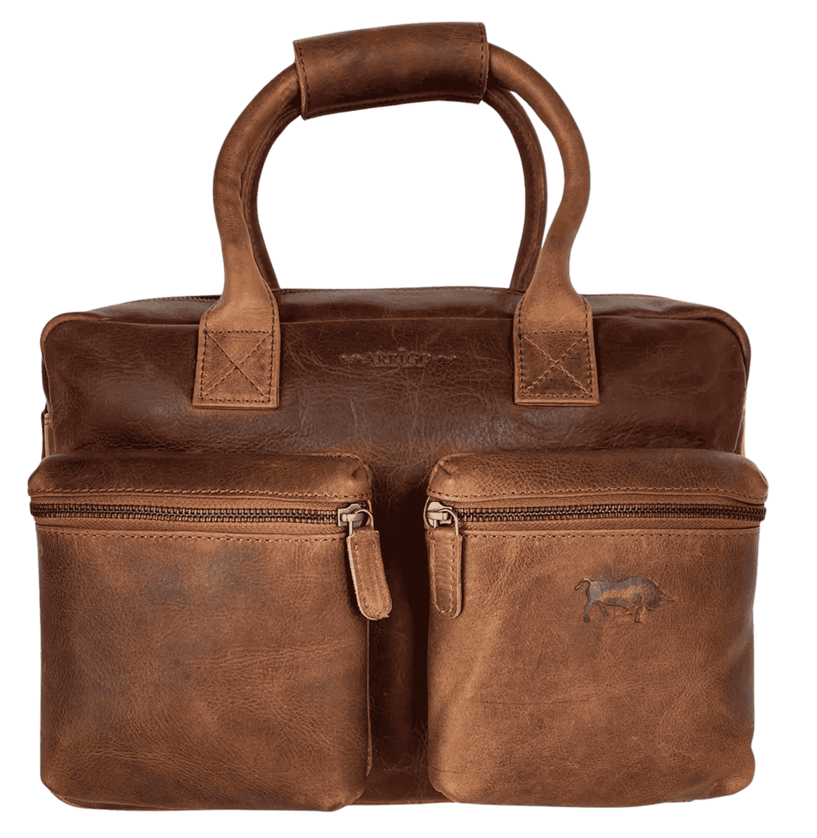 Arrigo Leather Large Western Bag - Cowhide Leather.png
