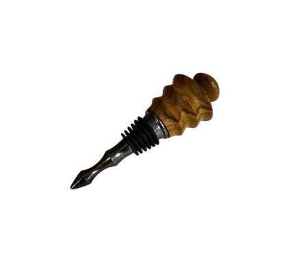 Bocote Hand-Turned Bottle Stopper — J. Baker Louisiana